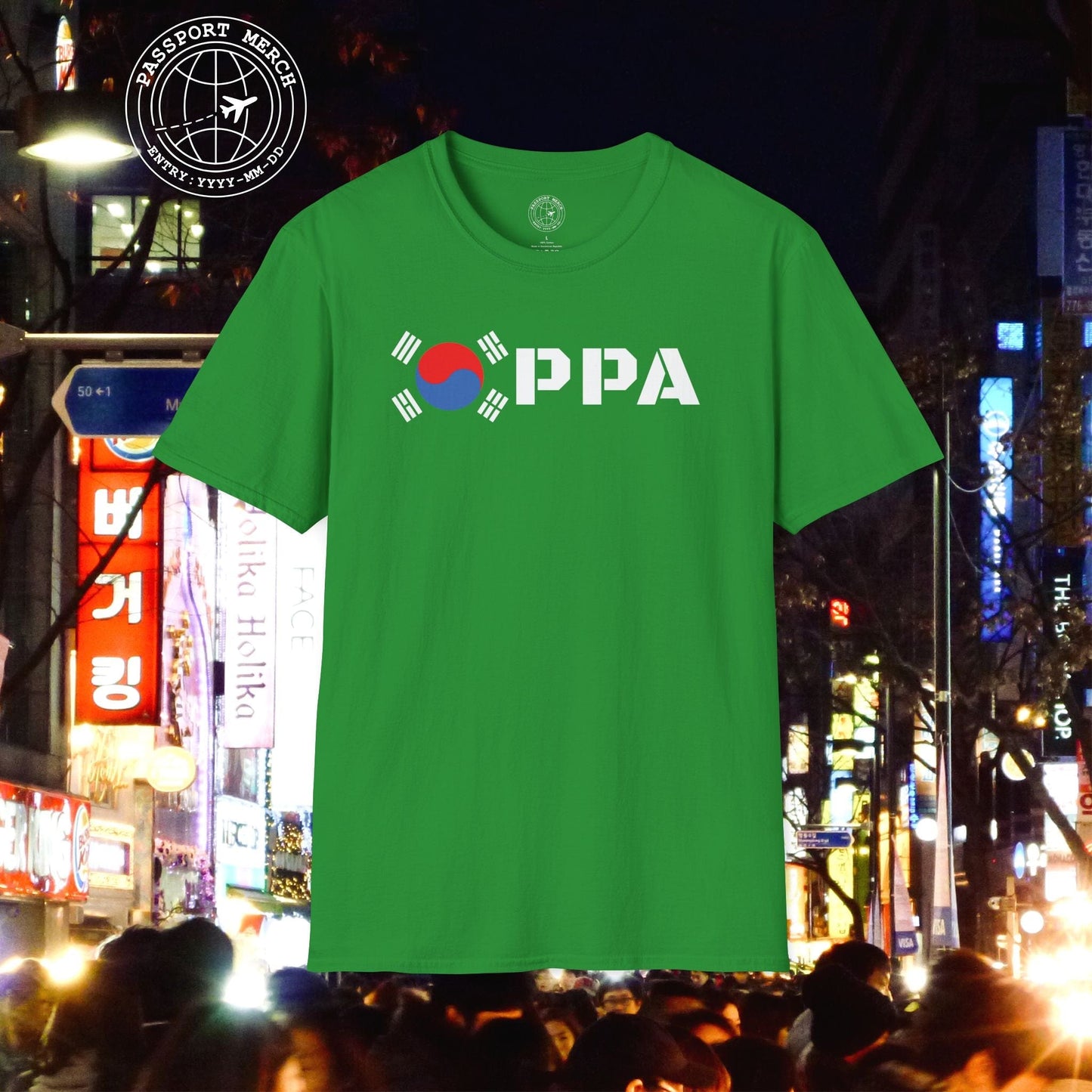 Oppa Flag, Korea T-Shirt