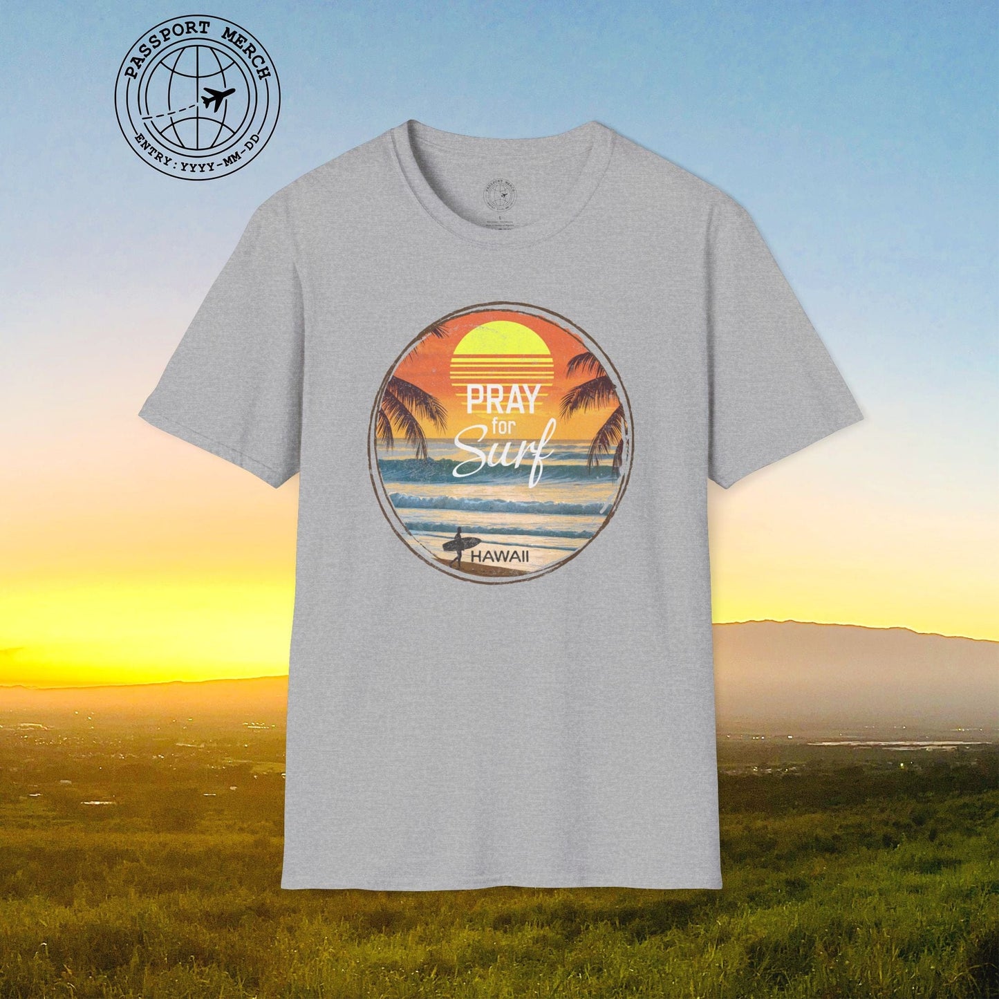 Pray for Surf Hawaii T-Shirt