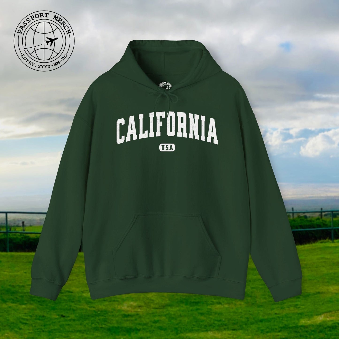 Classic Athletic, California (50 States Edition) Hoodie