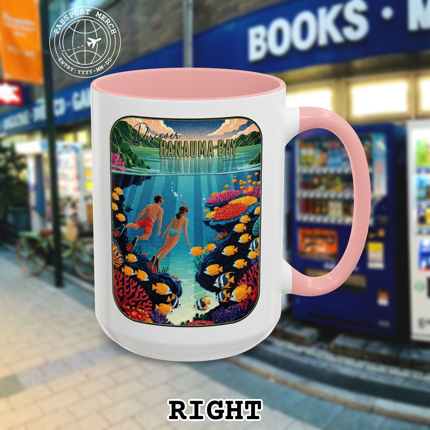 Discover Hanauma Bay, Hawaii 15oz Mug