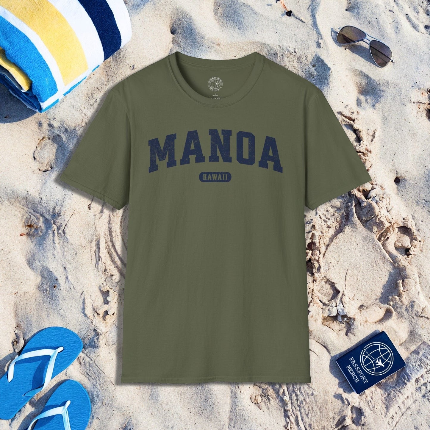 Classic Athletic, Manoa, Hawaii (Fan Service) T-Shirt