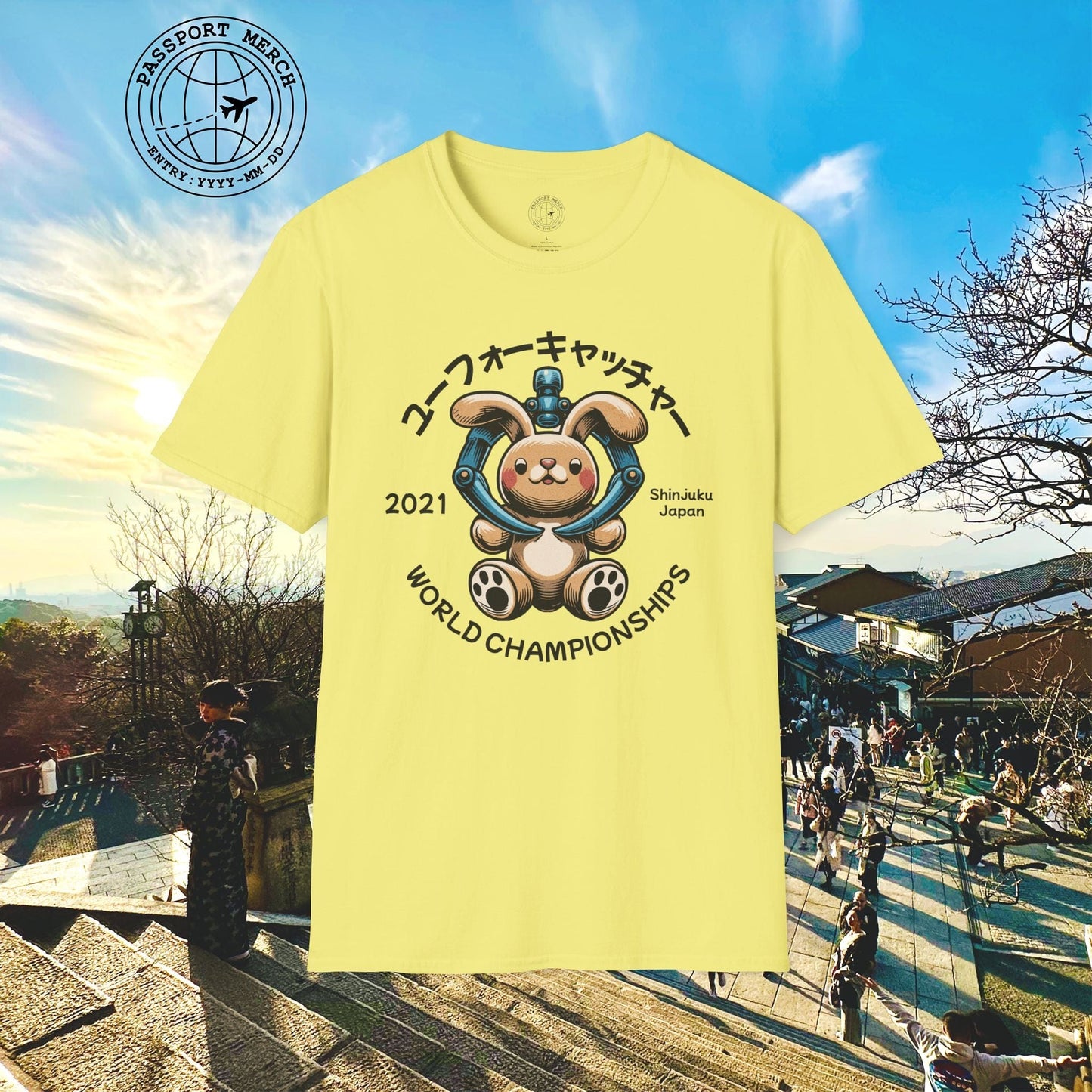 UFO Catcher World Championships, Shinjuku Japan T-Shirt
