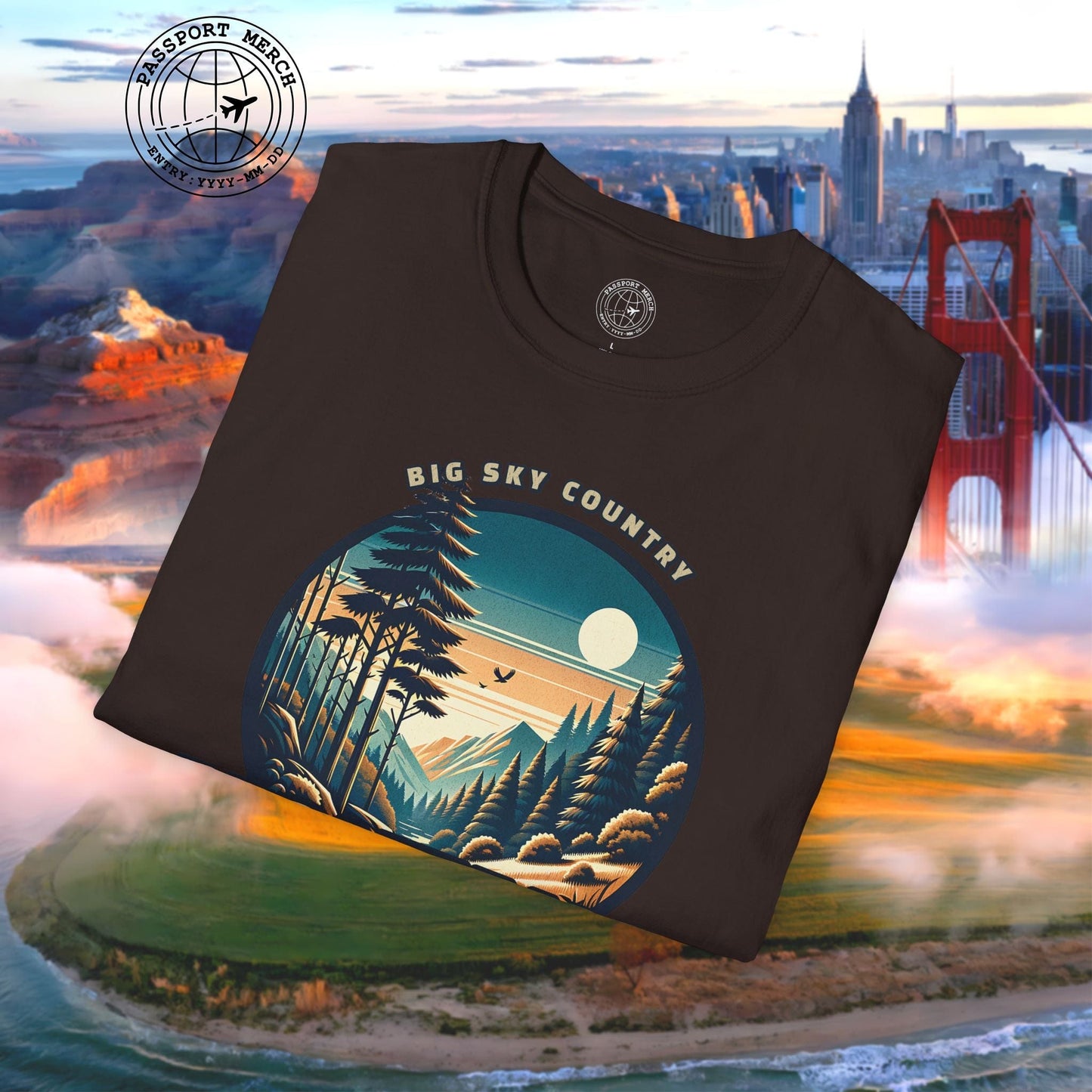 Big Sky Country Montana T-Shirt