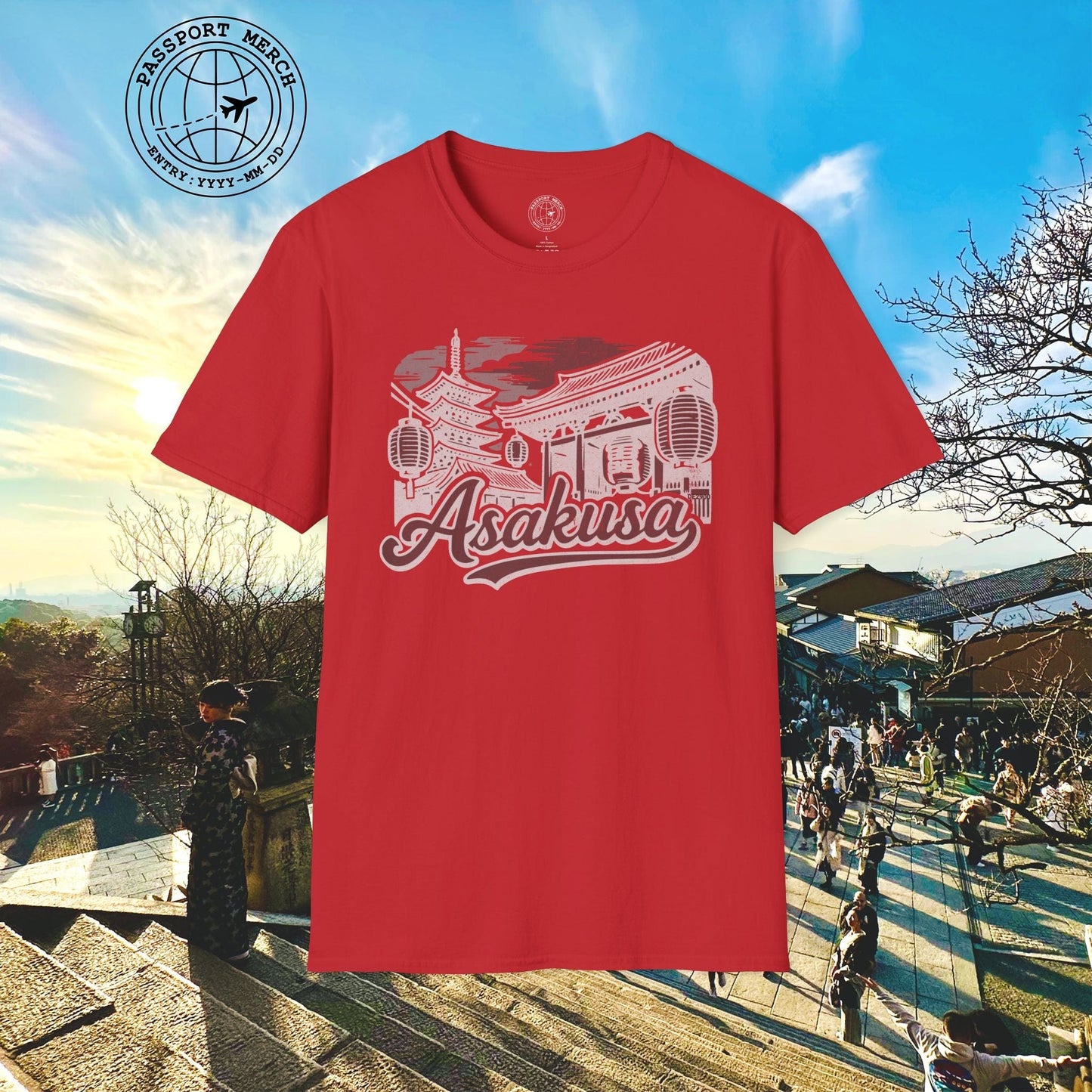 Asakusa, Japan - 80's Vintage T-Shirt