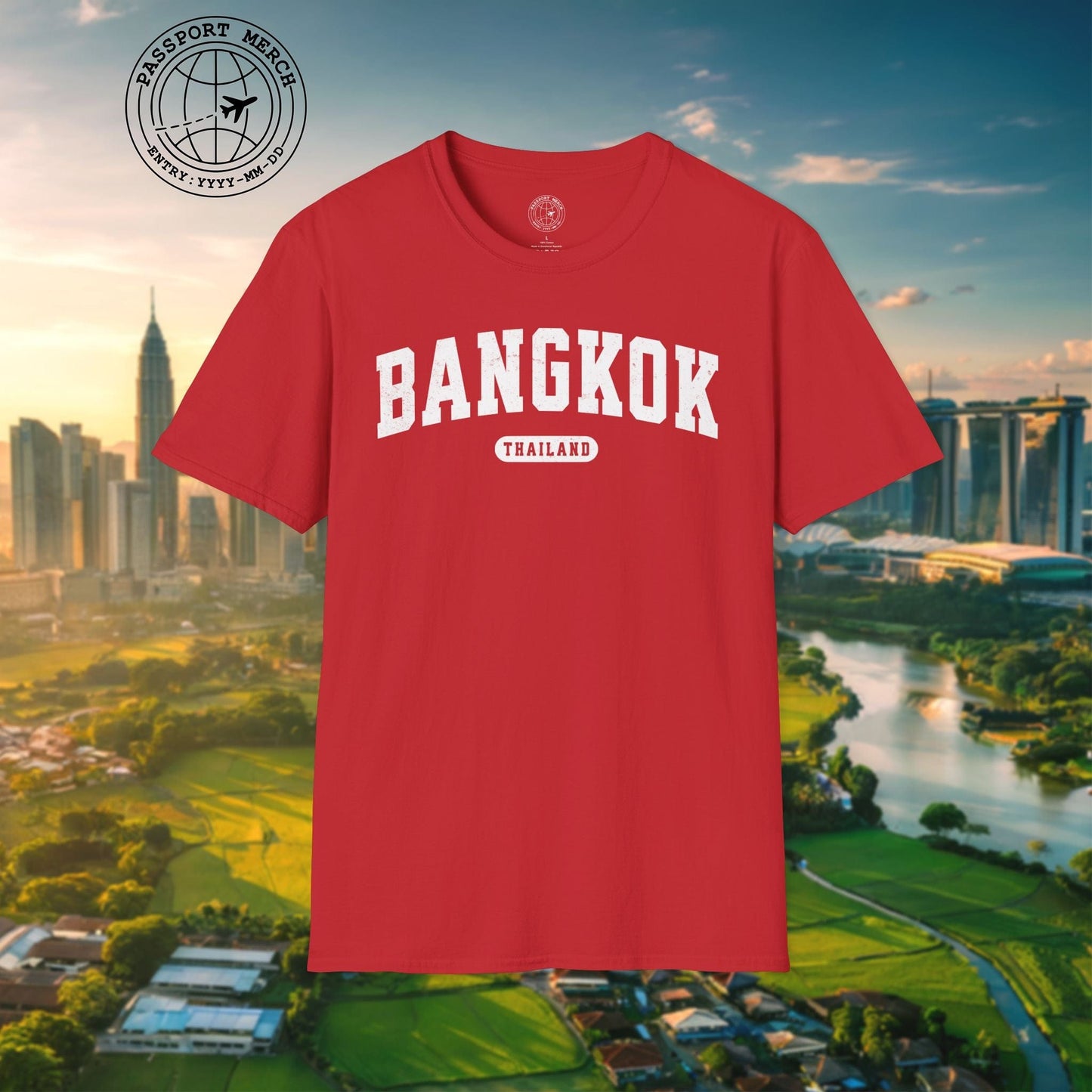 Classic Athletic (Bucket List Edition), Bangkok, Thailand T-Shirt