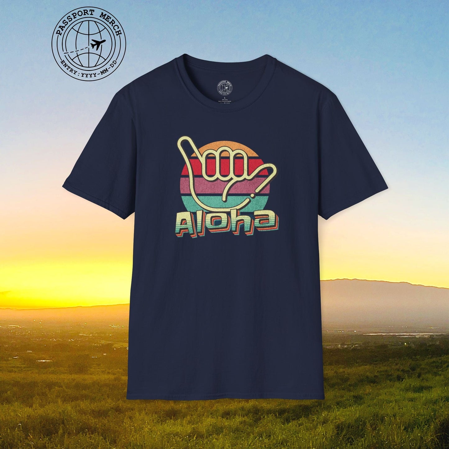 Vintage Retro Aloha Shaka, Hawaii T-Shirt