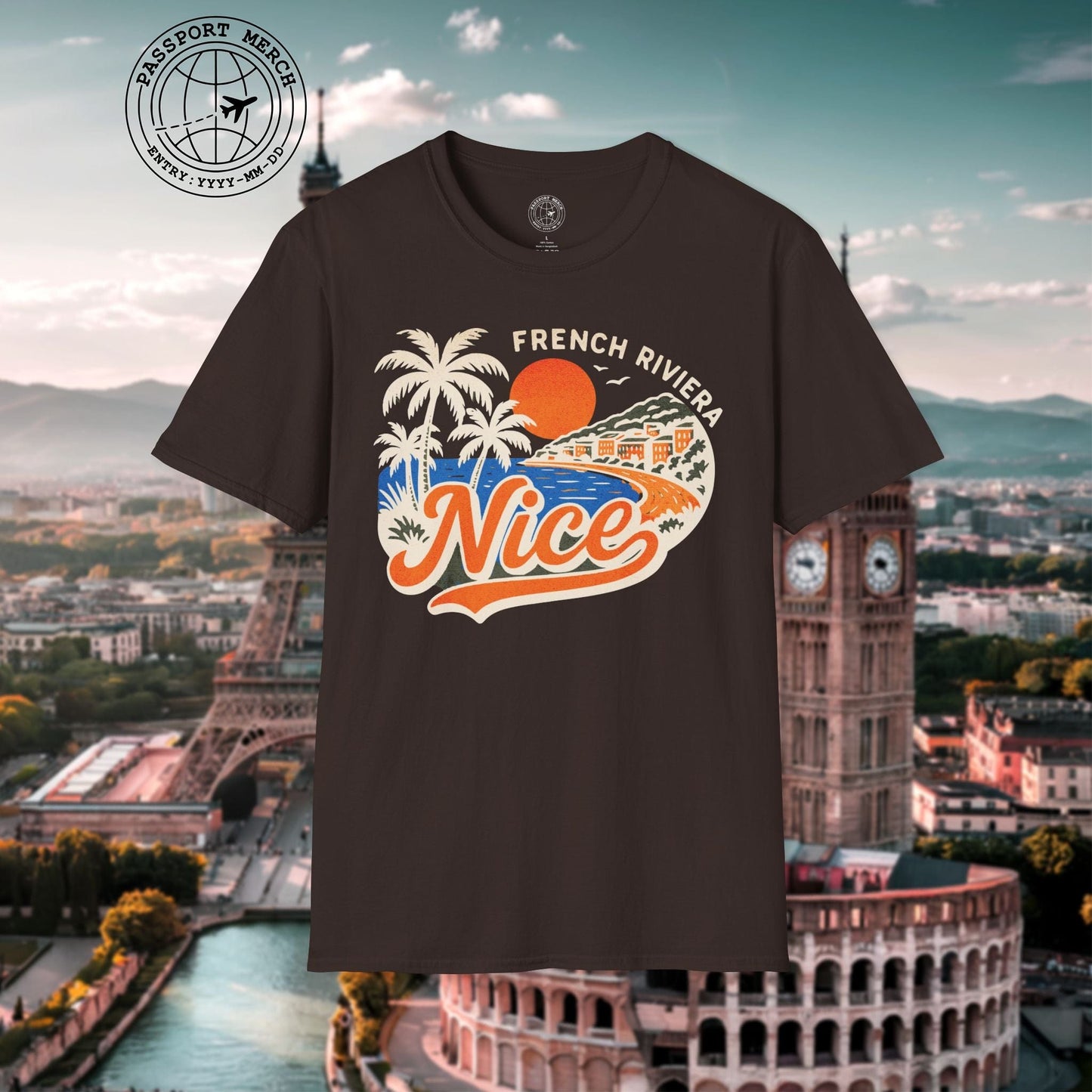 Nice, France - 80's Vintage T-Shirt