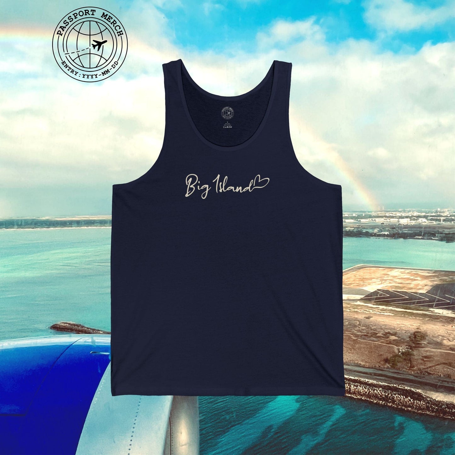 Heart Signature (Islands Edition), Big Island, Hawaii Tank Top