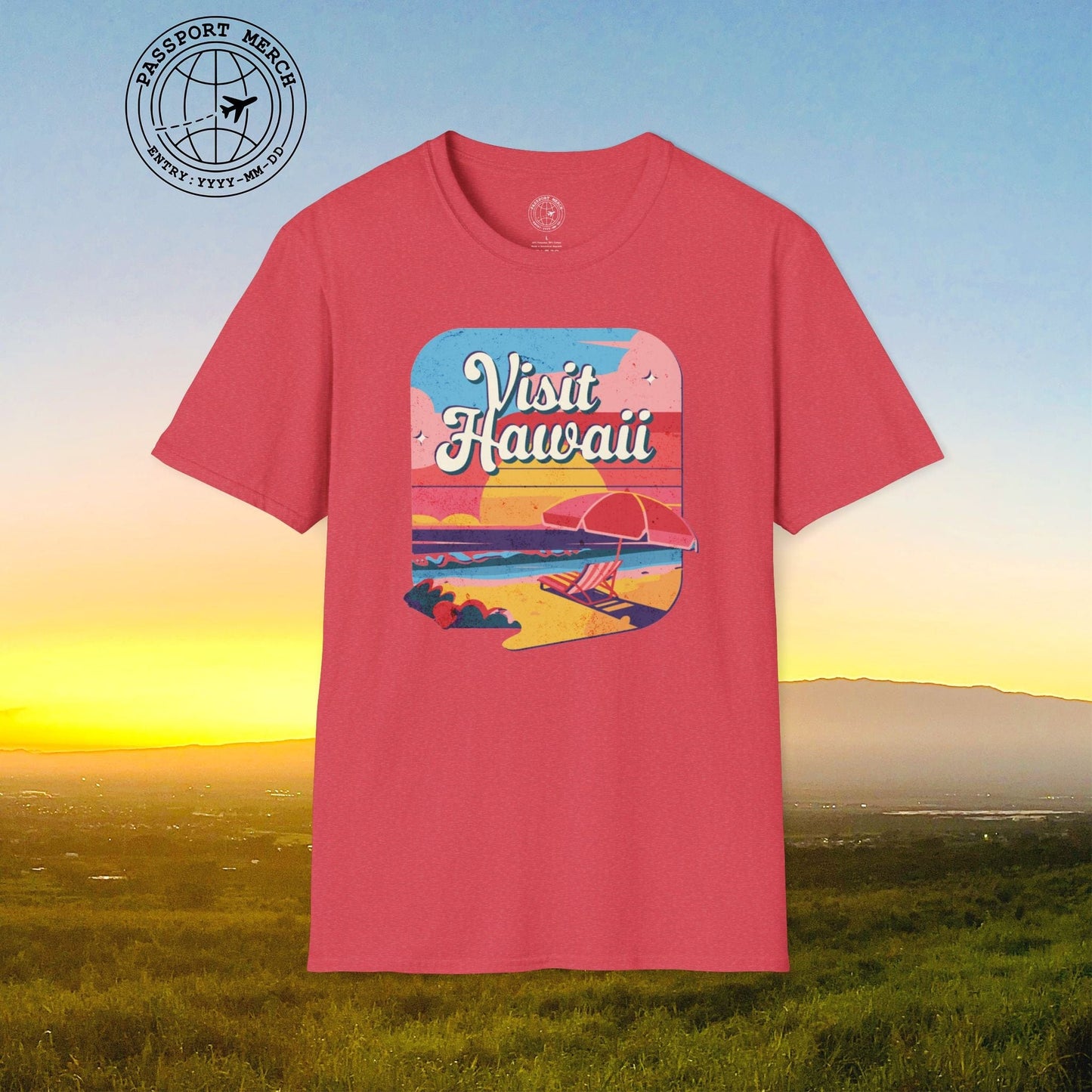 Retro Visit Hawaii T-Shirt