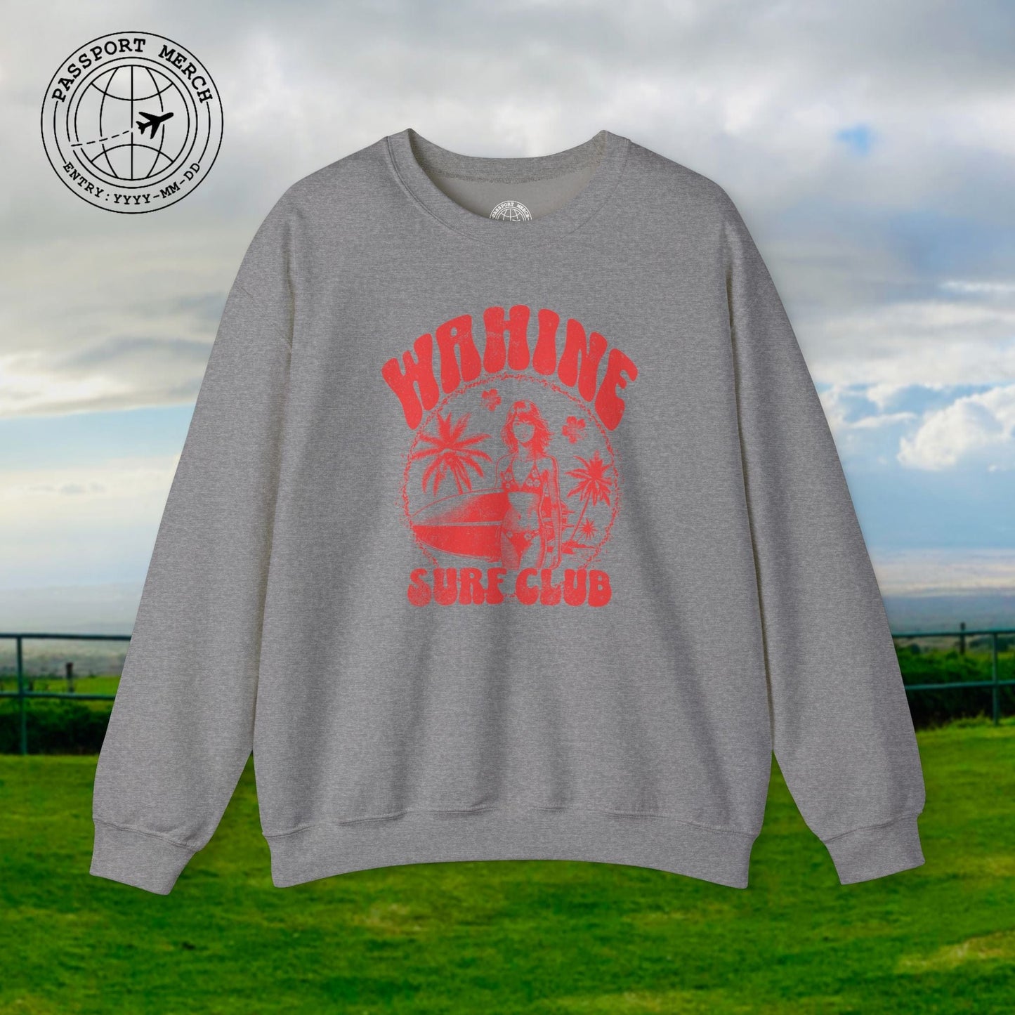 Wahine Surf Club, Hawaii Crewneck
