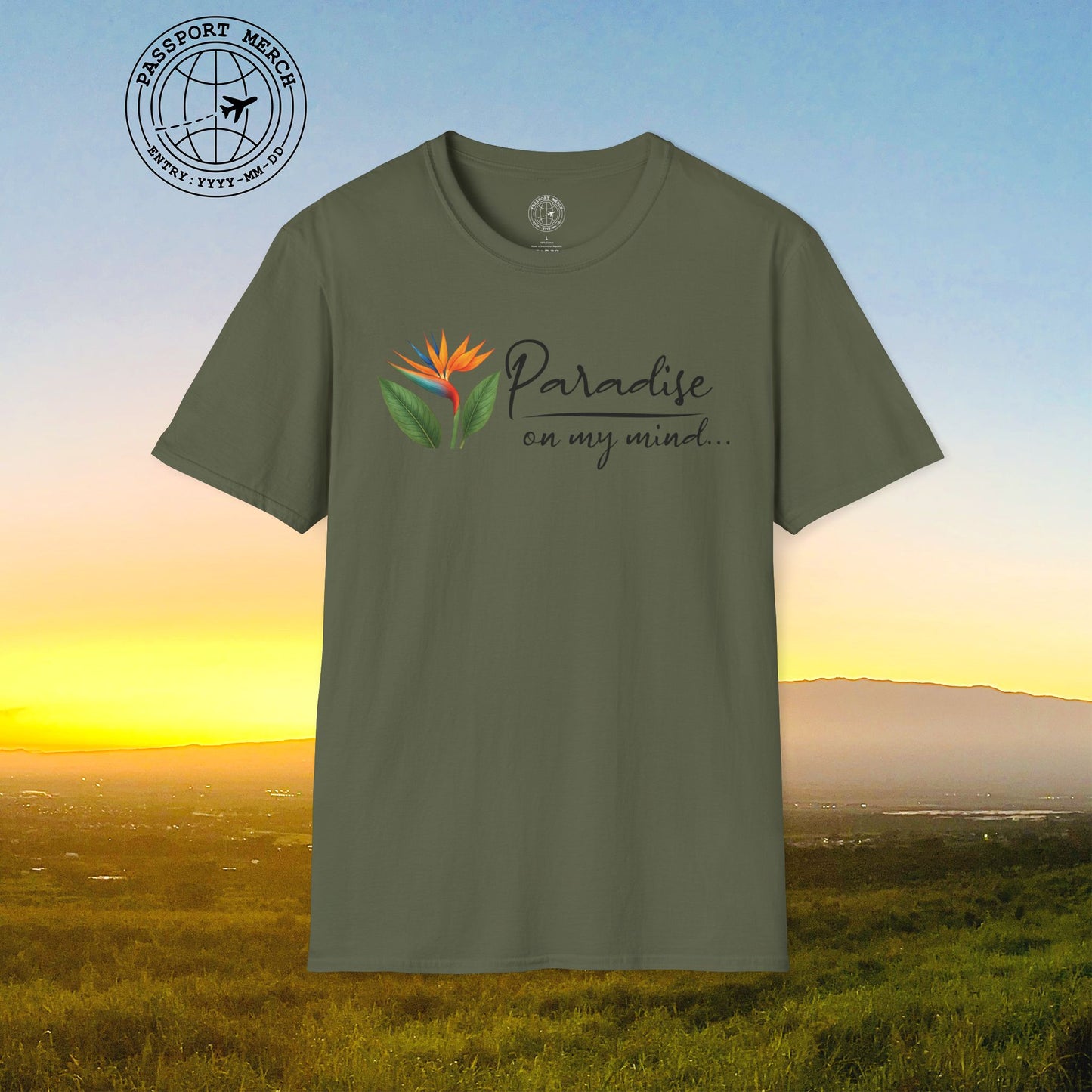 Paradise on My Mind, Hawaii T-Shirt