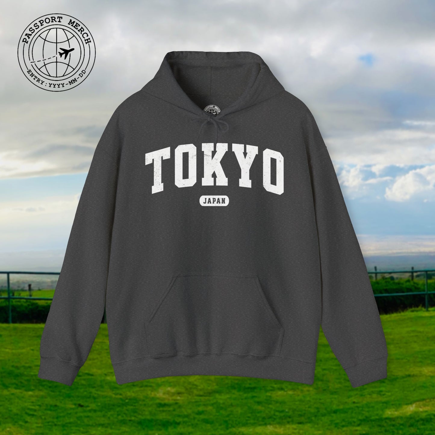 Classic Athletic (Bucket List Edition), Tokyo, Japan Hoodie