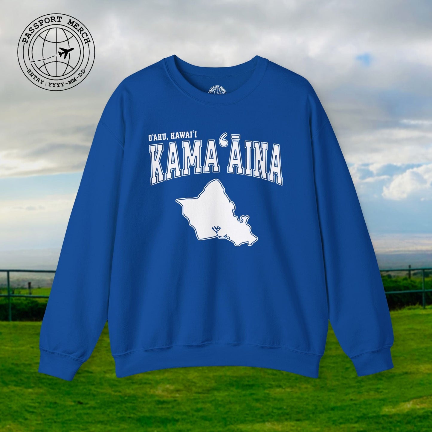 Classic University (Kamaaina Edition), Oahu, Hawaii Crewneck