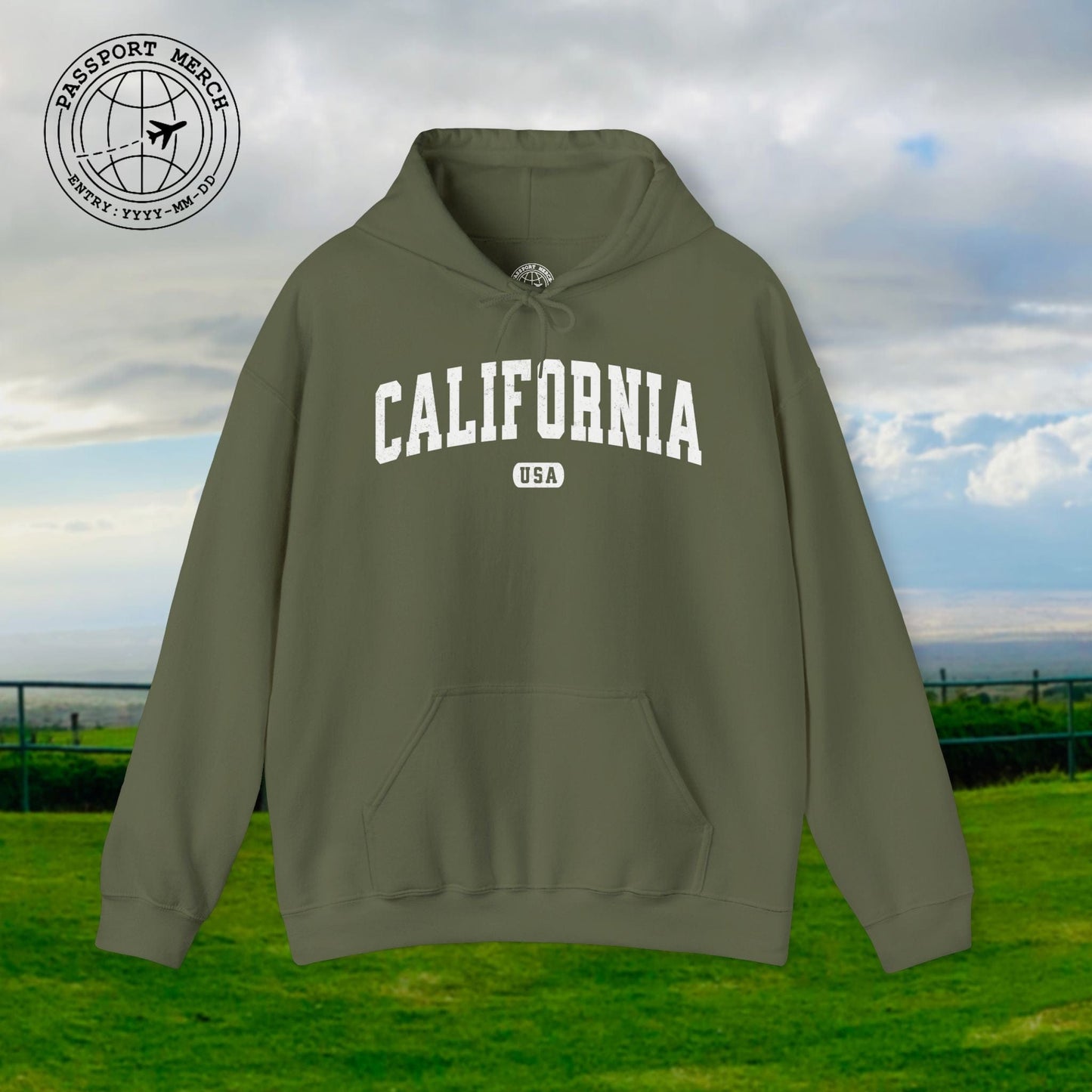 Classic Athletic, California (50 States Edition) Hoodie