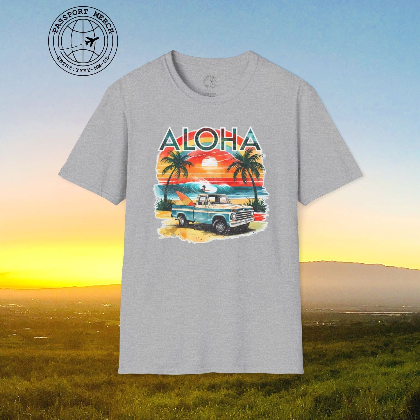 Retro Truck Hawaii Aloha T-Shirt