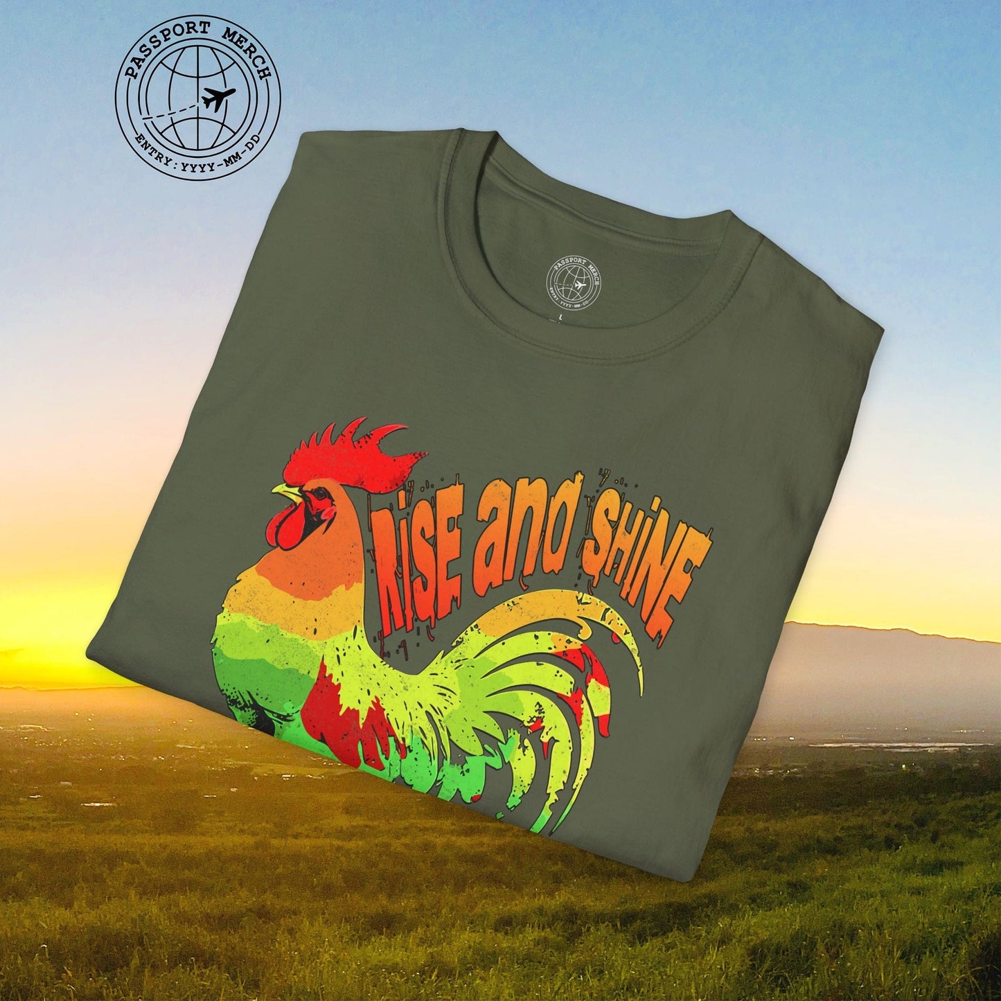 Rise and Shine Rooster, Hawaii T-Shirt