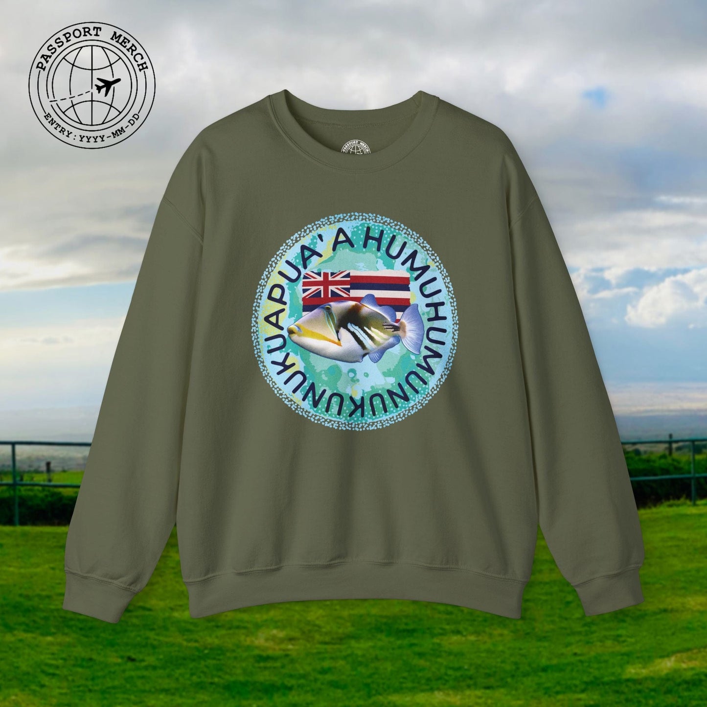 Humuhumunukunukuapua'a, Hawaii Crewneck