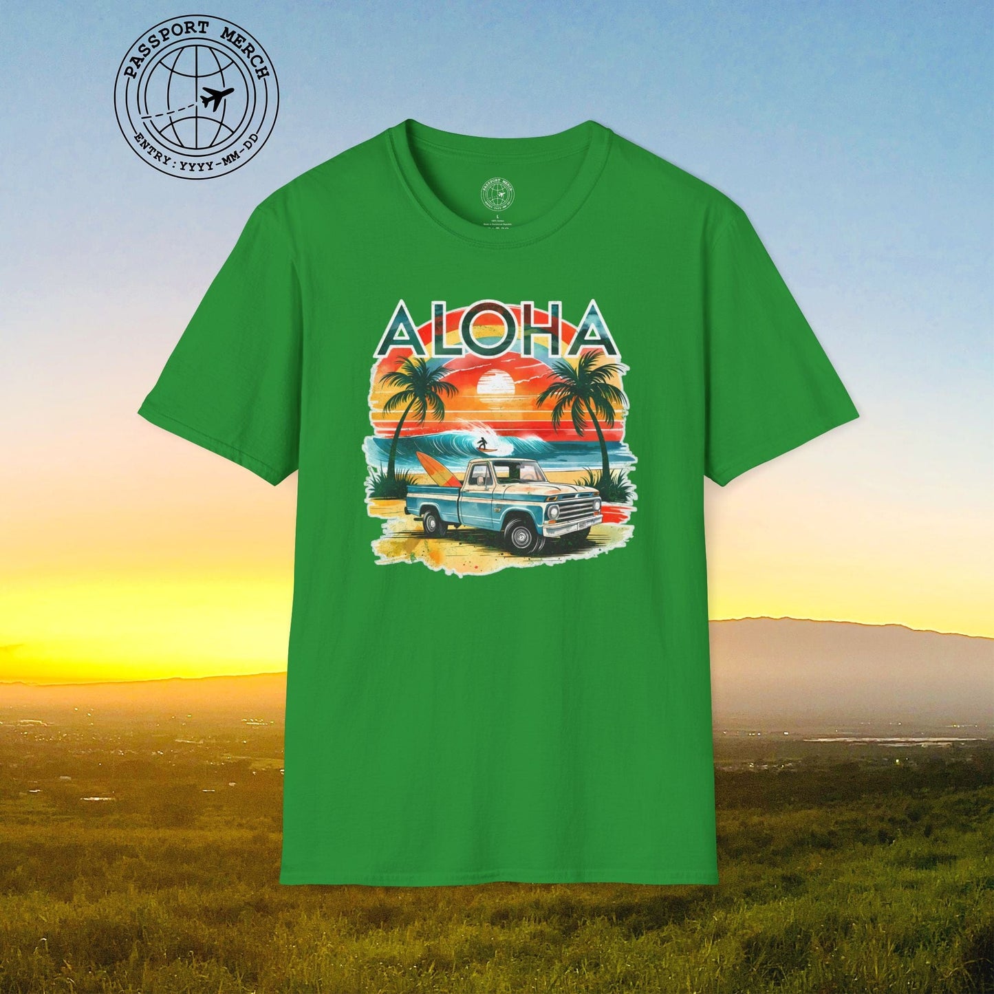 Retro Truck Hawaii Aloha T-Shirt