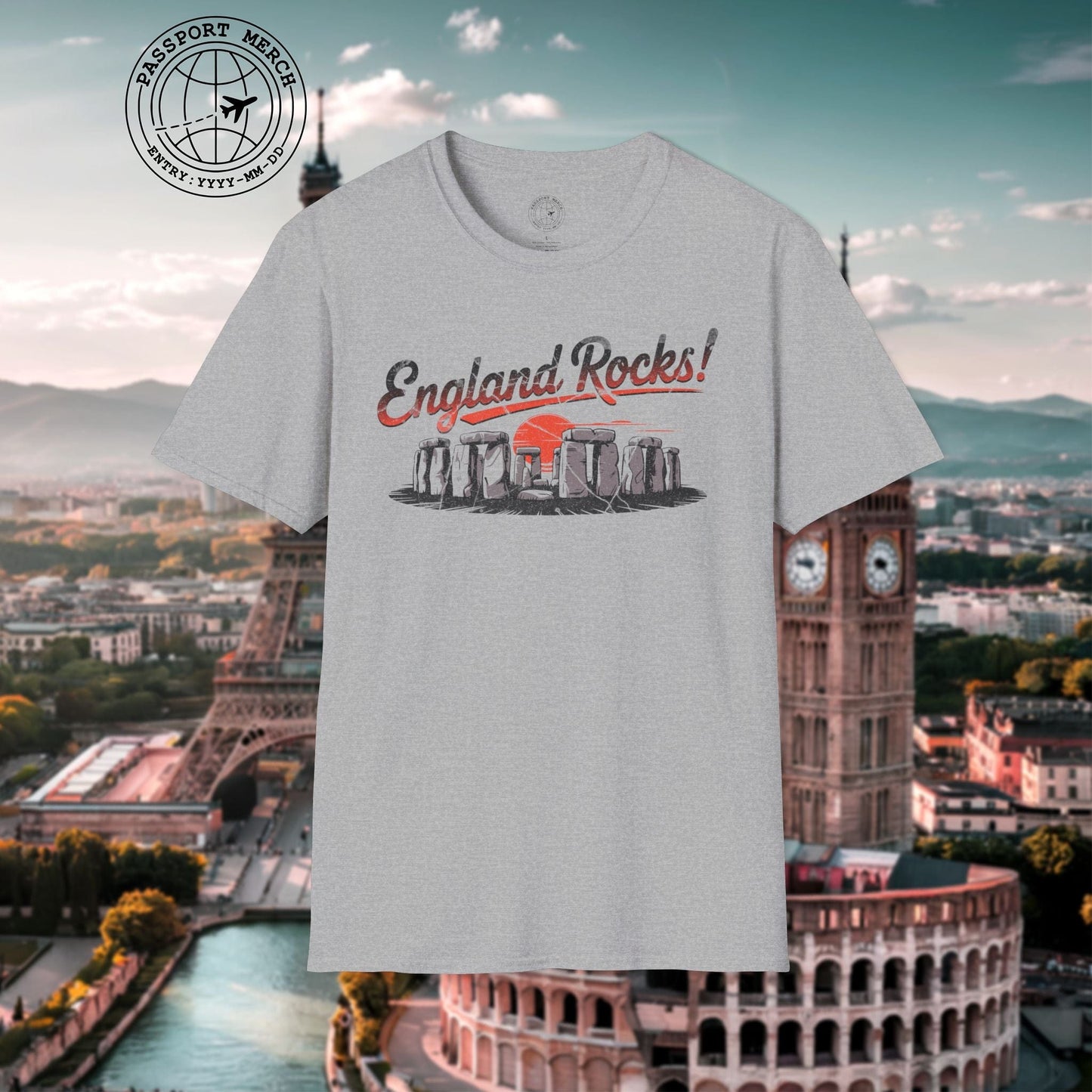 Stonehenge - England Rocks! T-Shirt