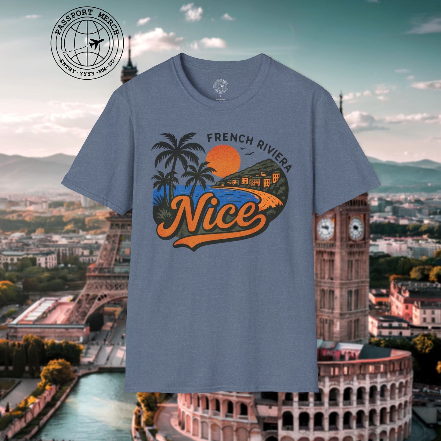 Nice, France - 80's Vintage T-Shirt