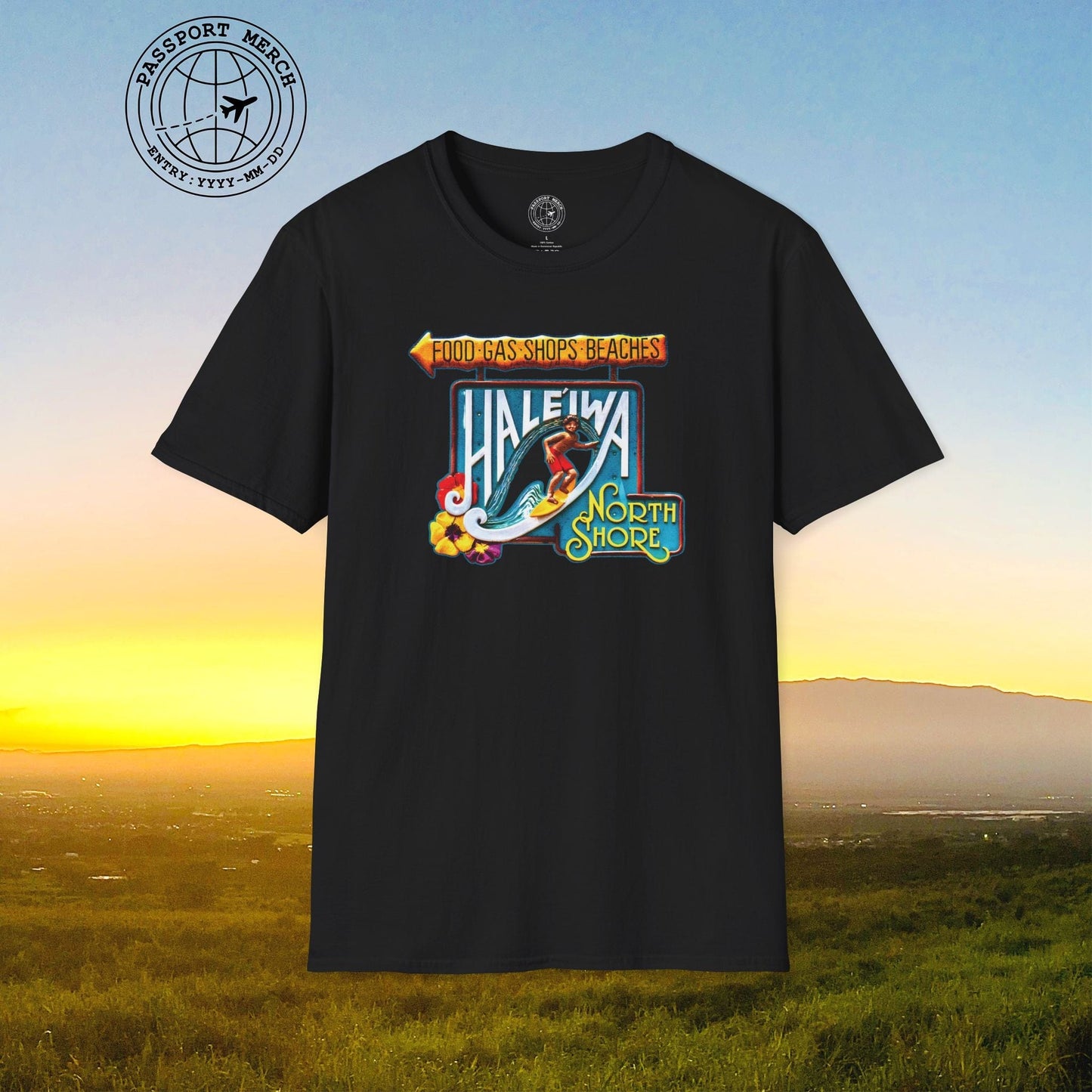 Signs of Wanderlust, Hale'iwa (North) Oahu, Hawaii T-Shirt