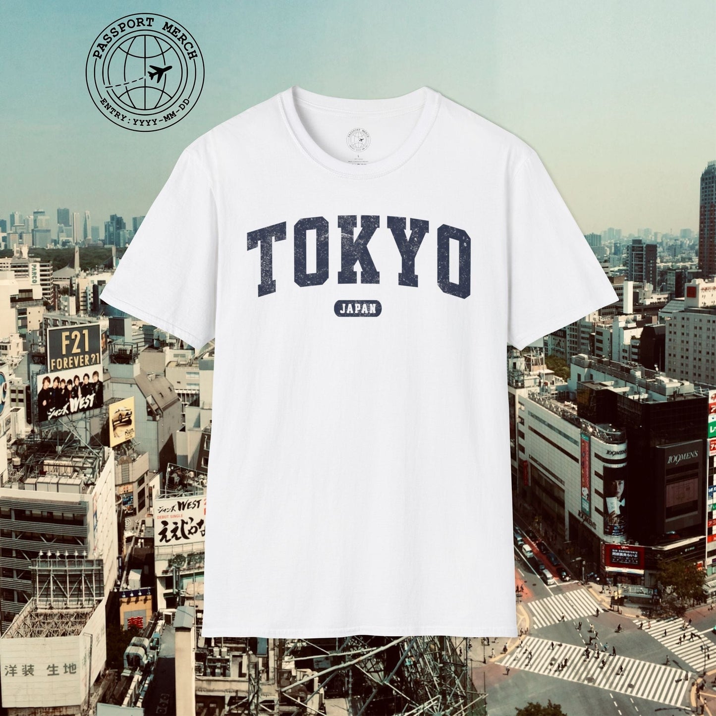 Classic Athletic (Bucket List Edition), Tokyo, Japan T-Shirt