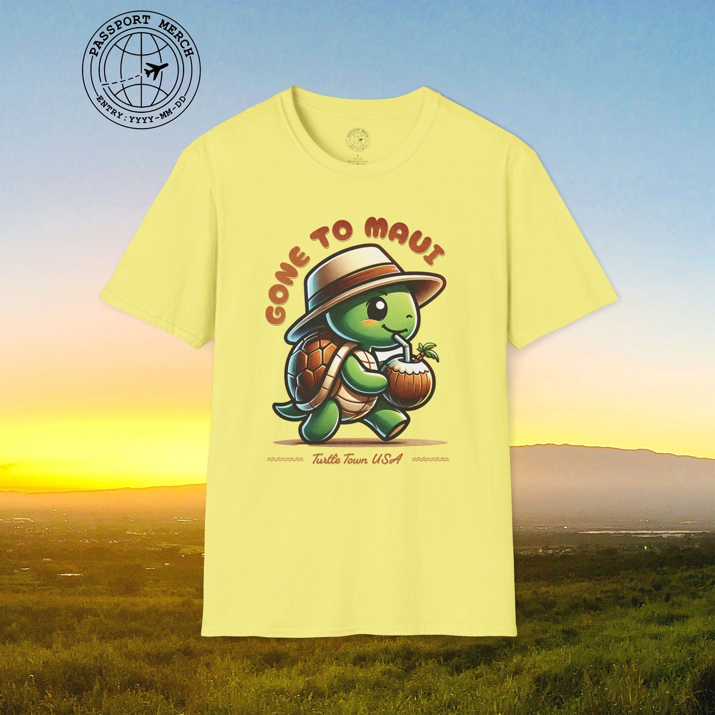 Gone to Maui, Turtle Town Hawaii T-Shirt