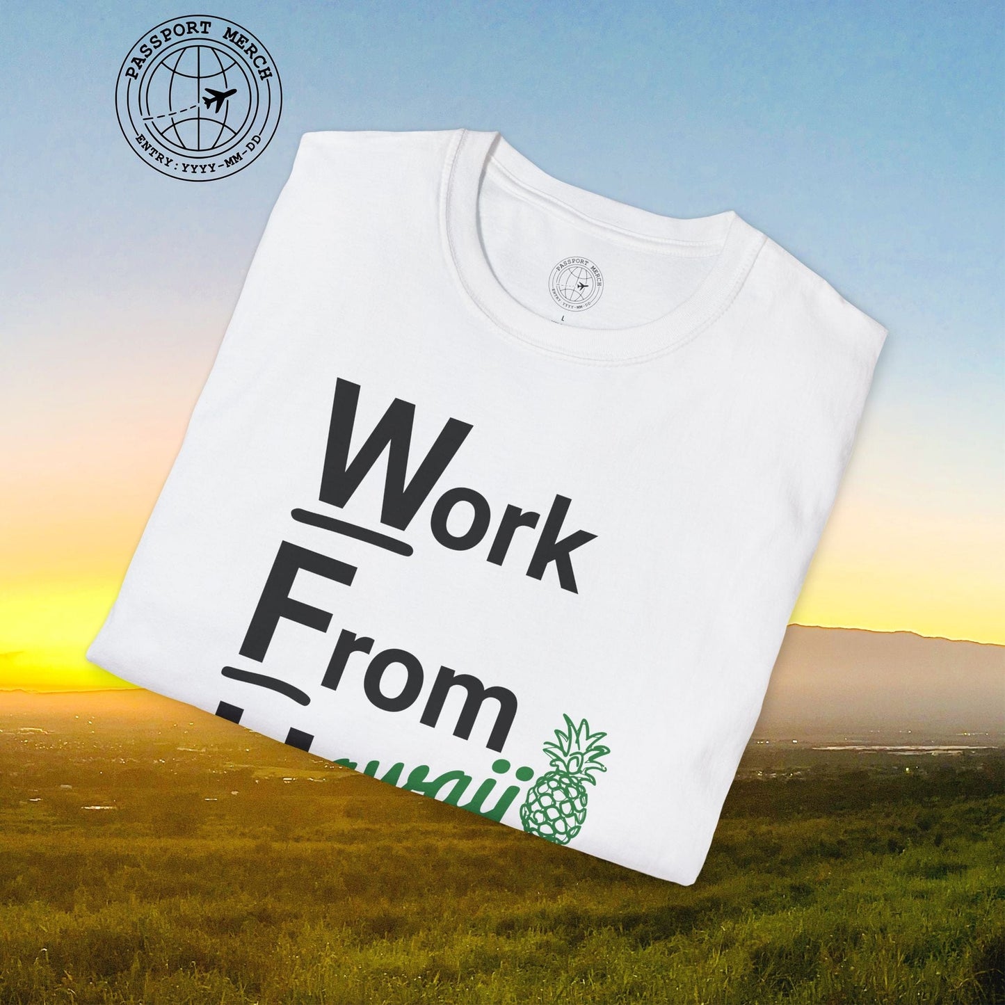 WFH, Work From Hawaii T-Shirt