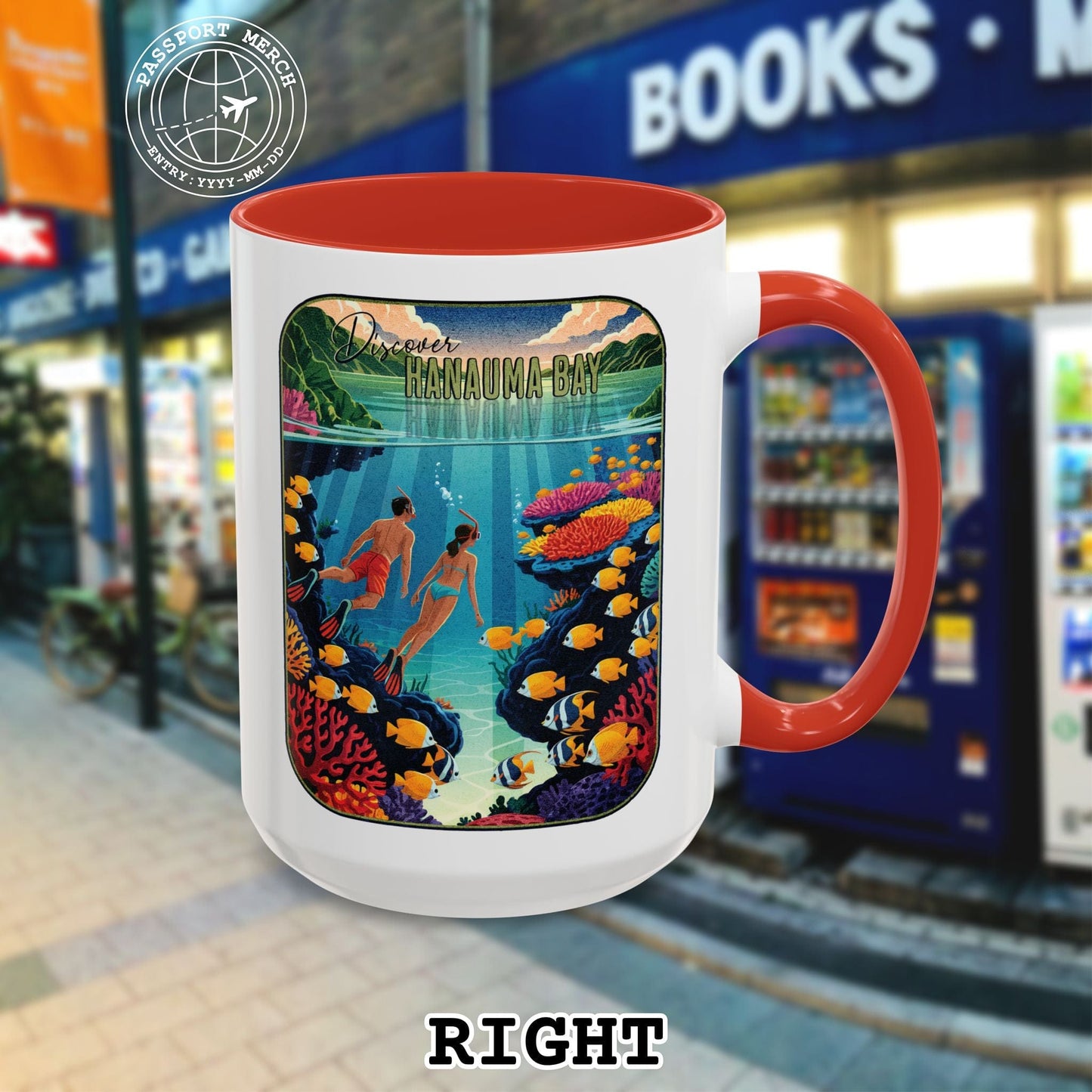 Discover Hanauma Bay, Hawaii 15oz Mug