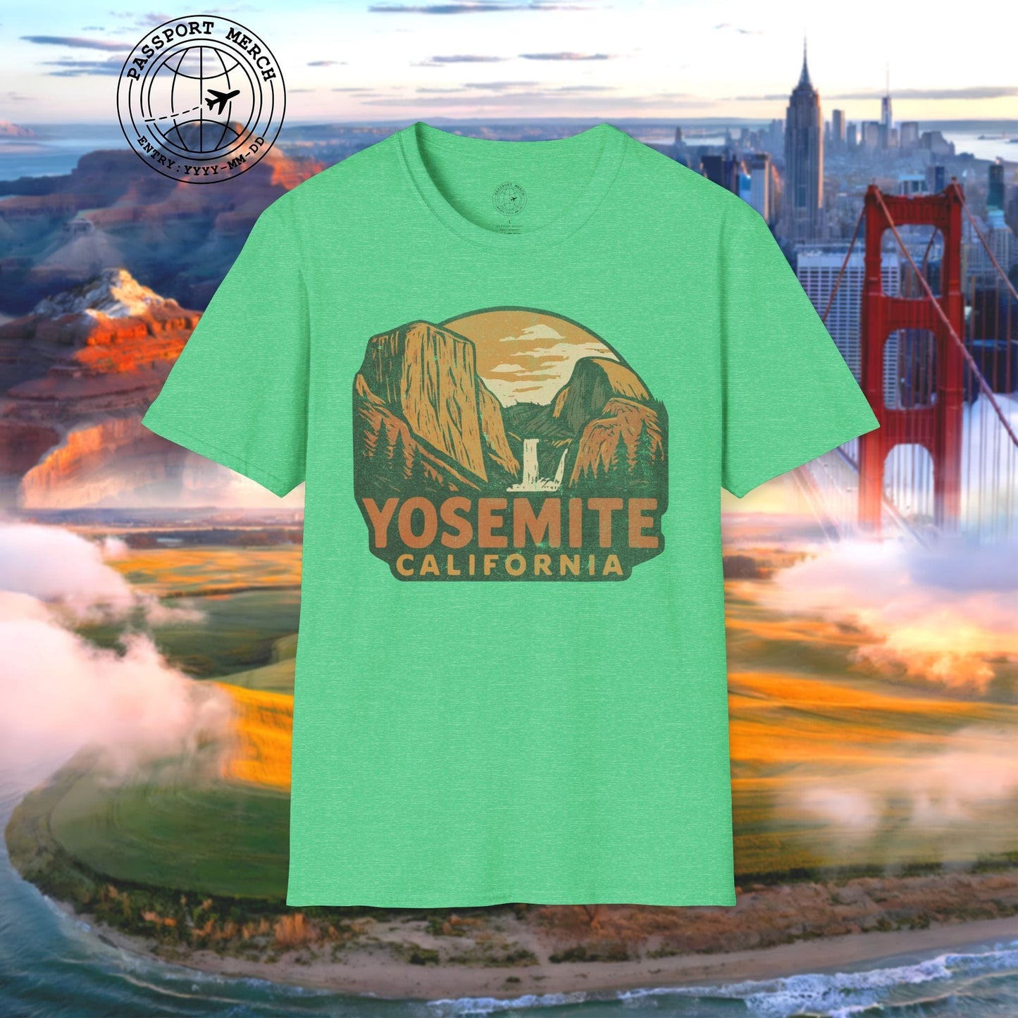 Yosemite, California - 80's Vintage T-Shirt
