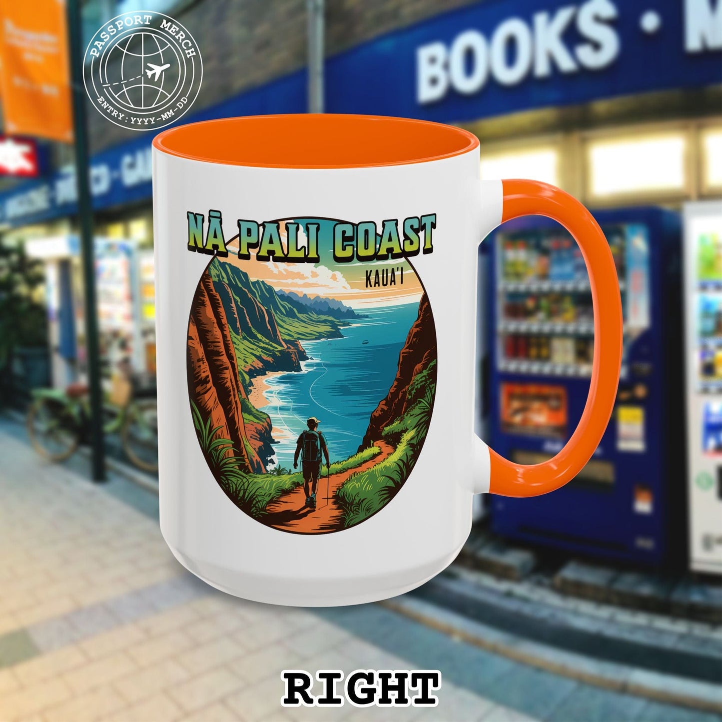 Napali Coast, Kauai, Hawaii 15oz Mug