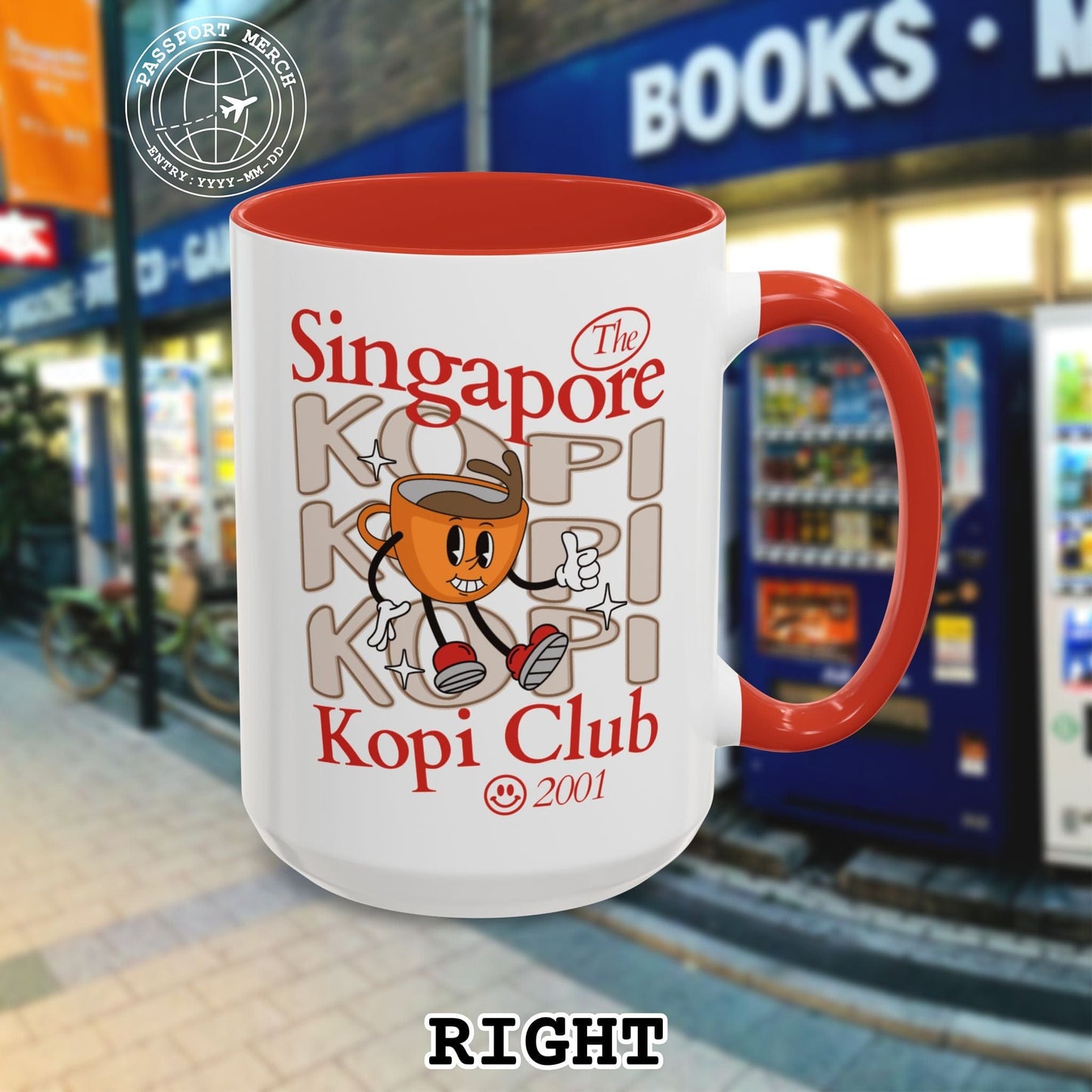 Singapore Kopi Club 15oz Mug