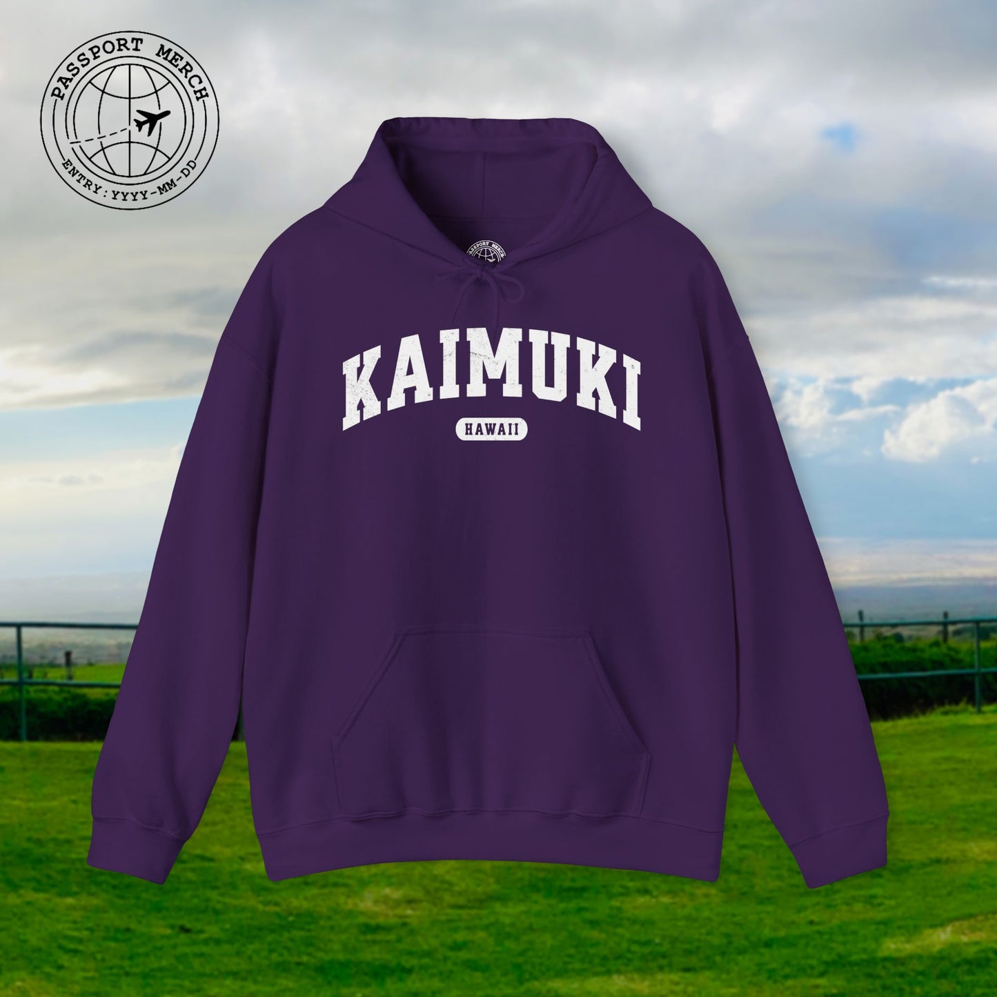 Classic Athletic, Kaimuki, Hawaii (Fan Service) Hoodie