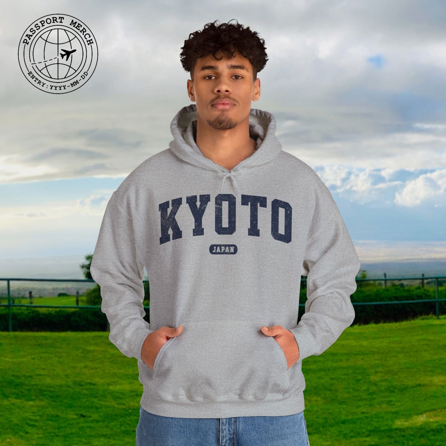 Classic Athletic (Bucket List Edition), Kyoto, Japan Hoodie