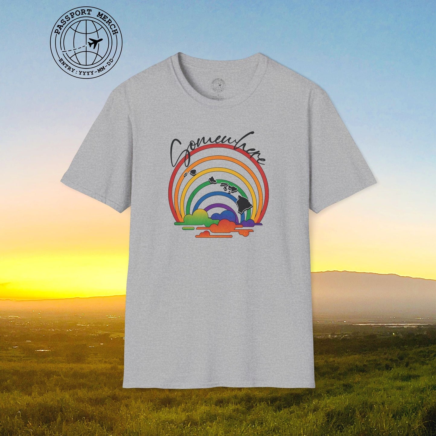 Somewhere Over the Rainbow Hawaii T-Shirt
