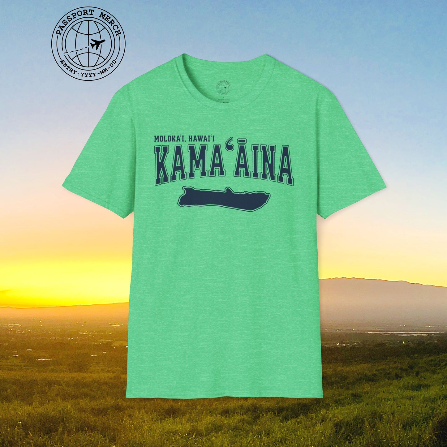Classic University (Kamaaina Edition), Molokai, Hawaii T-Shirt