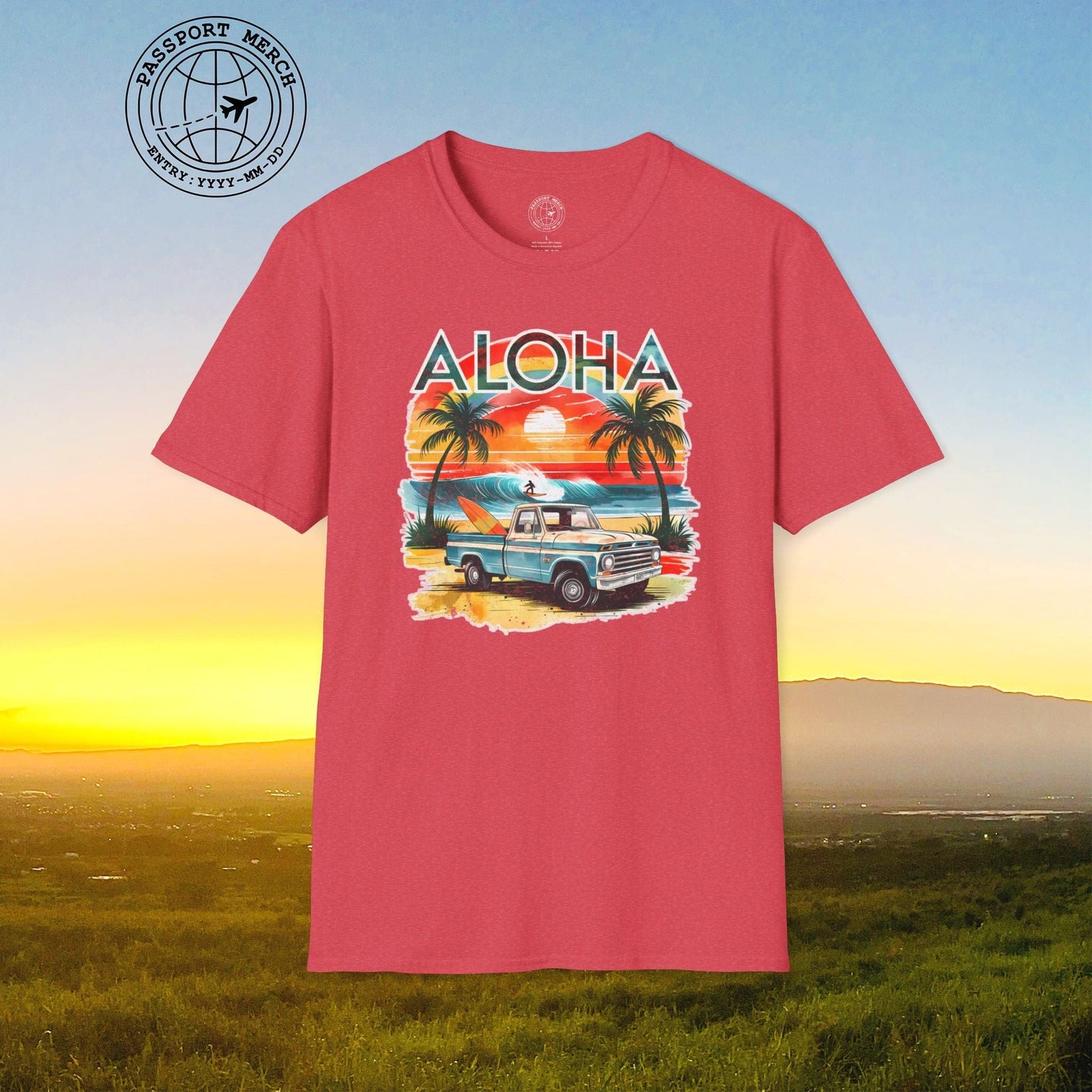 Retro Truck Hawaii Aloha T-Shirt