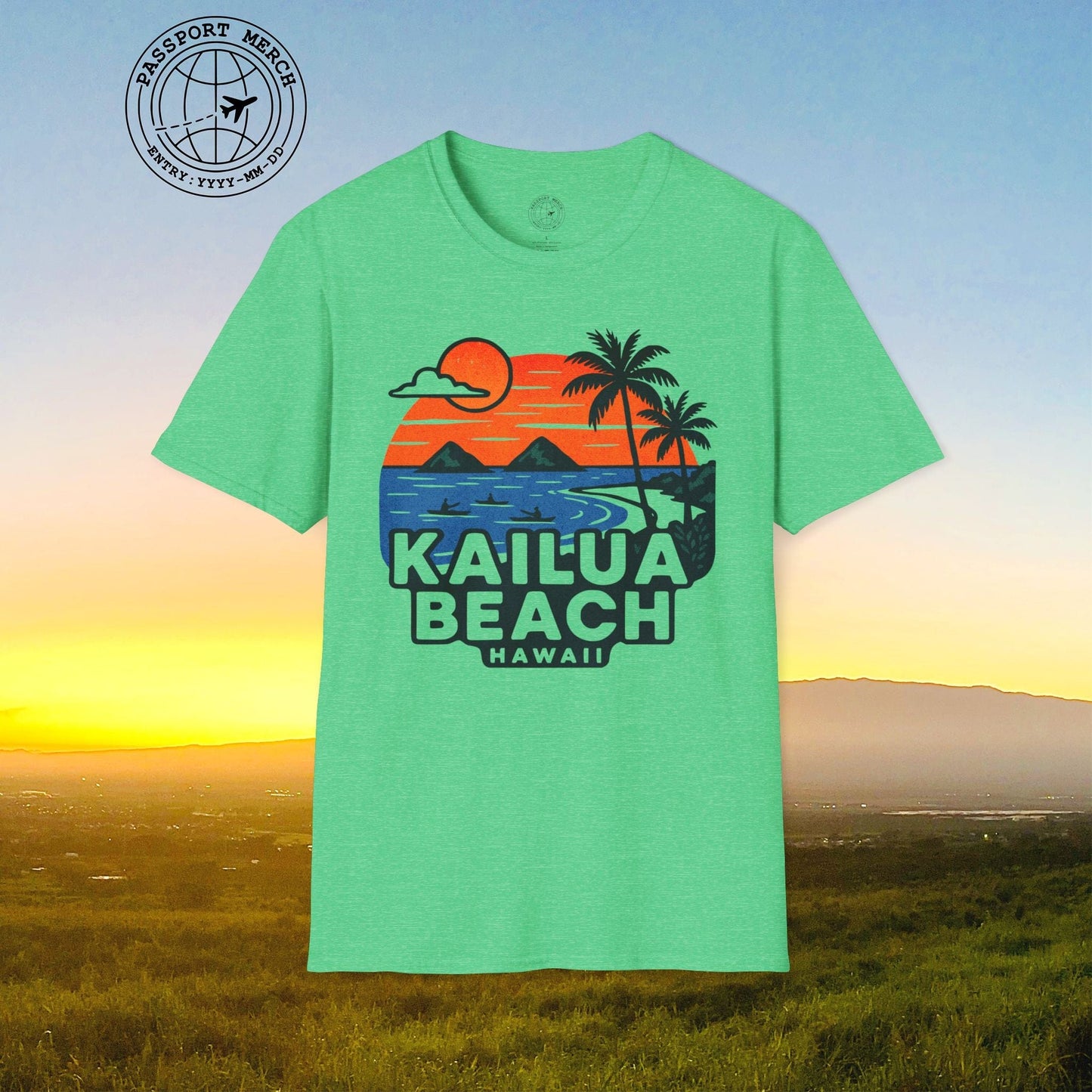 Kailua Beach, Hawaii - 80's Vintage T-Shirt