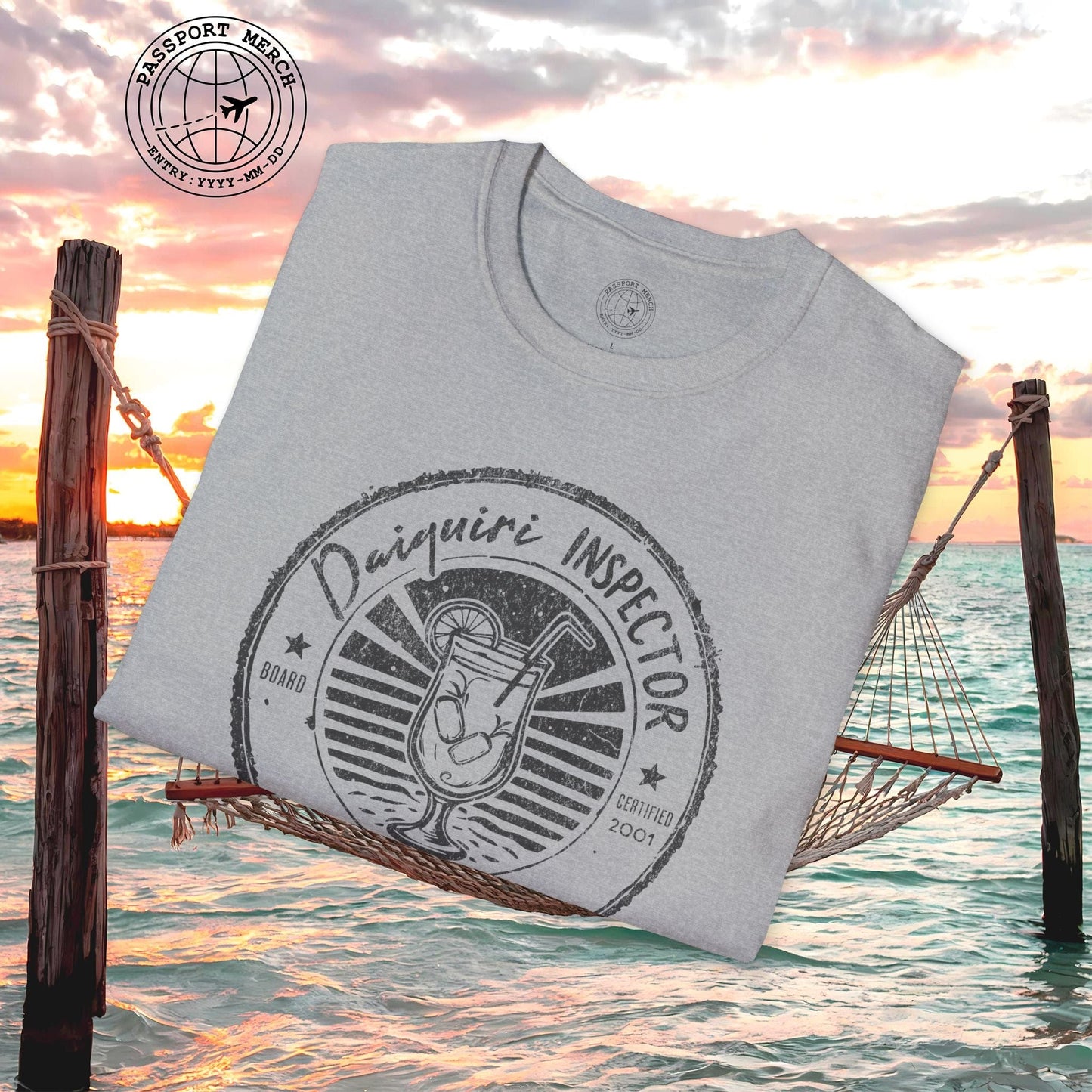 Board Certified Daiquiri Inspector, Cuba T-Shirt