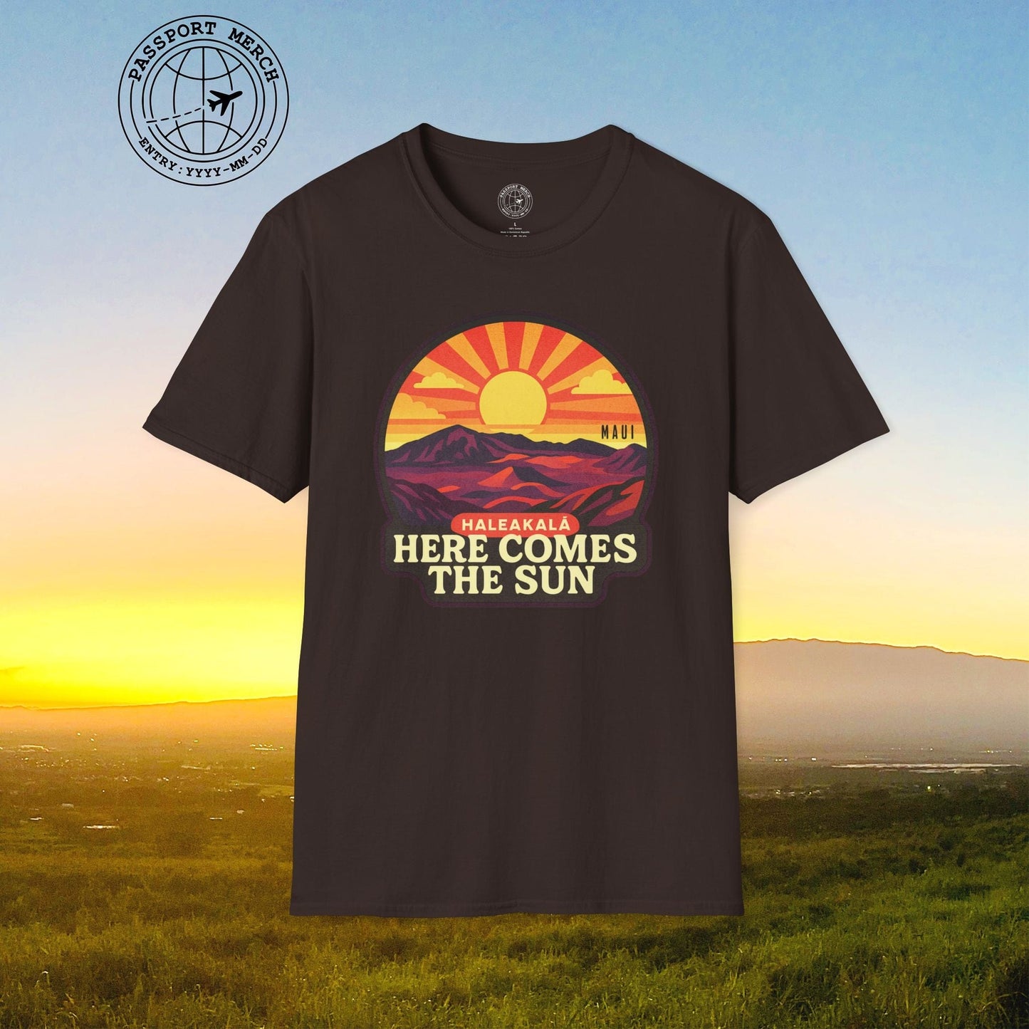 Here Comes the Sun, Haleakala, Maui, Hawaii T-Shirt