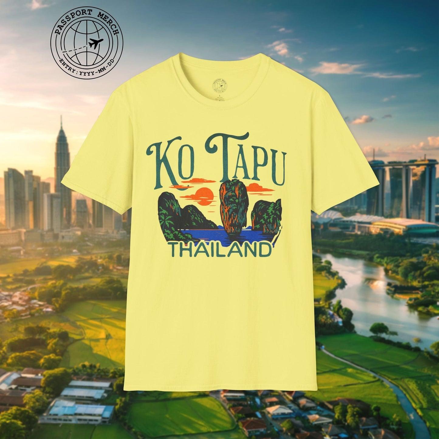 Ko Tapu, Thailand - 80's Vintage T-Shirt