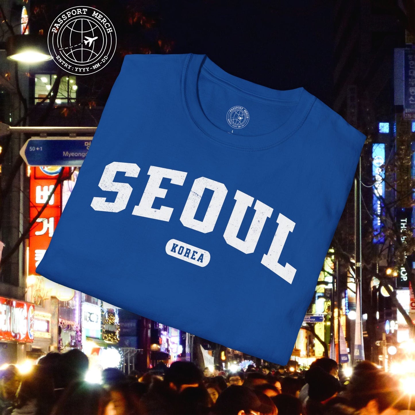 Classic Athletic (Bucket List Edition), Seoul, Korea T-Shirt