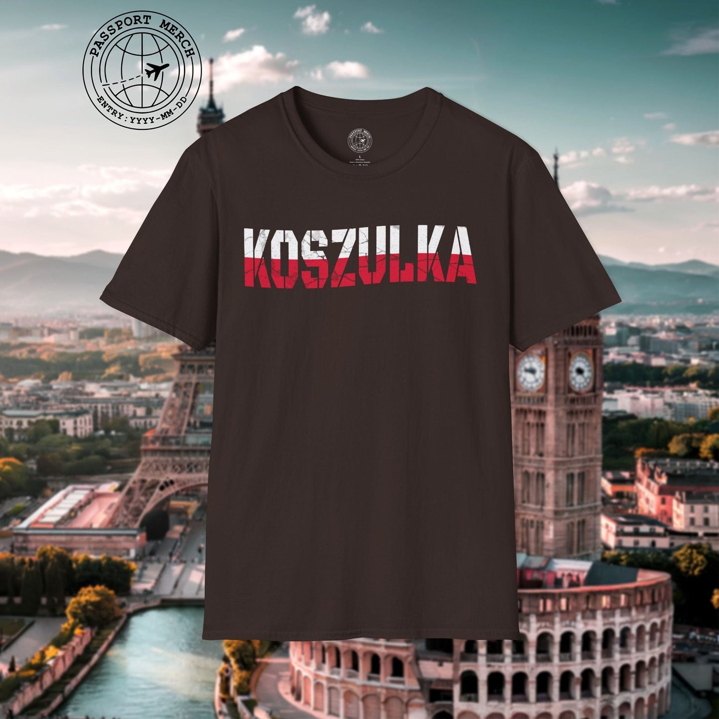 T-Shirt that says T-Shirt in Polish