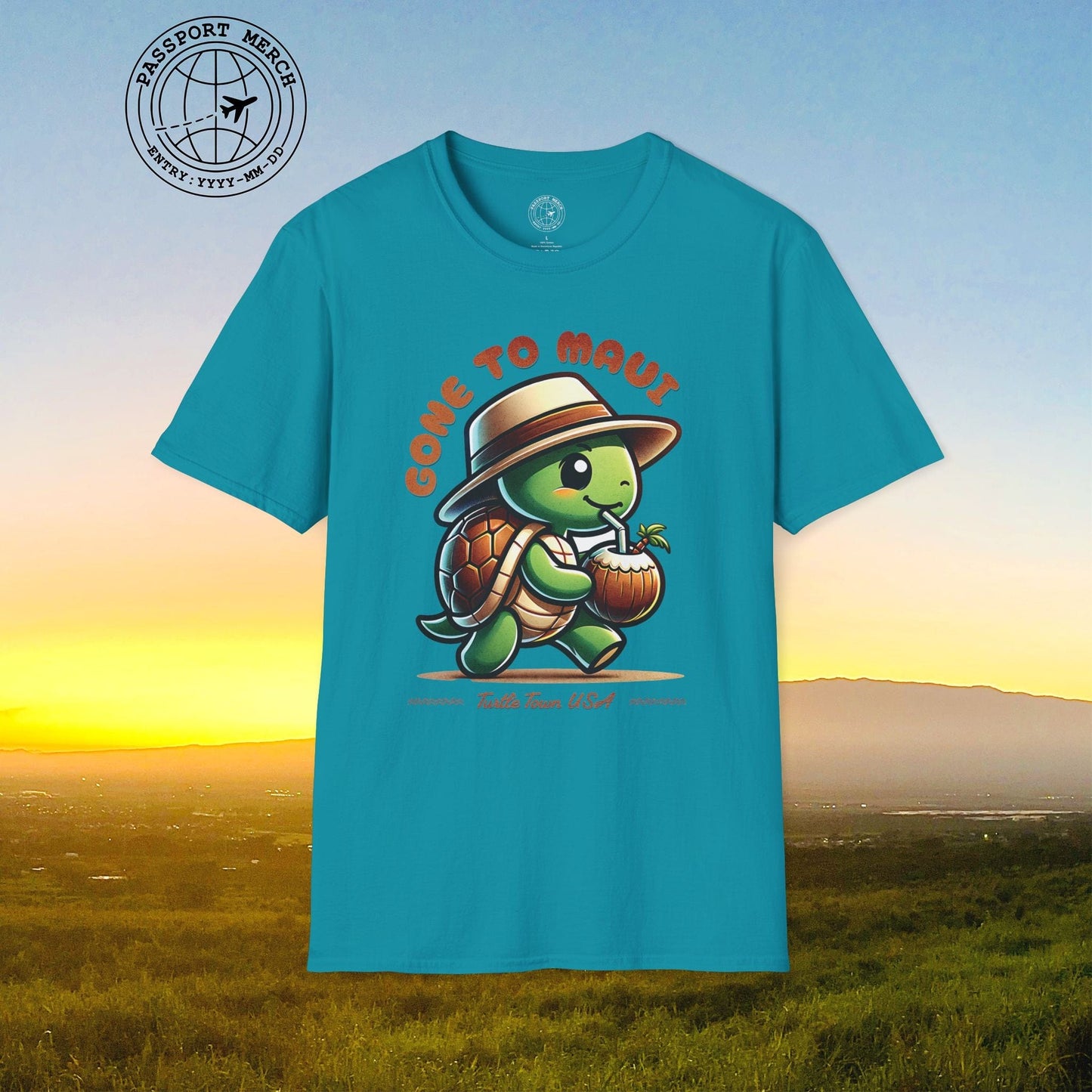 Gone to Maui, Turtle Town Hawaii T-Shirt