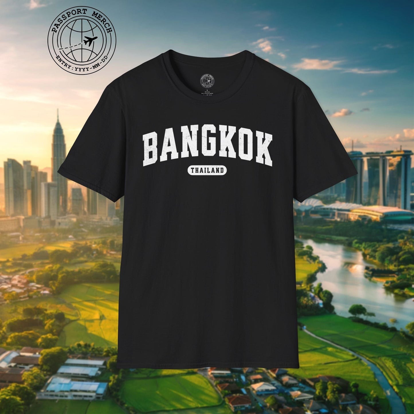 Classic Athletic (Bucket List Edition), Bangkok, Thailand T-Shirt