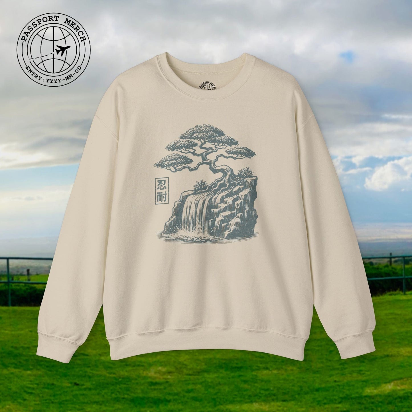 Japanese Nintai (Patience) Bonsai Crewneck