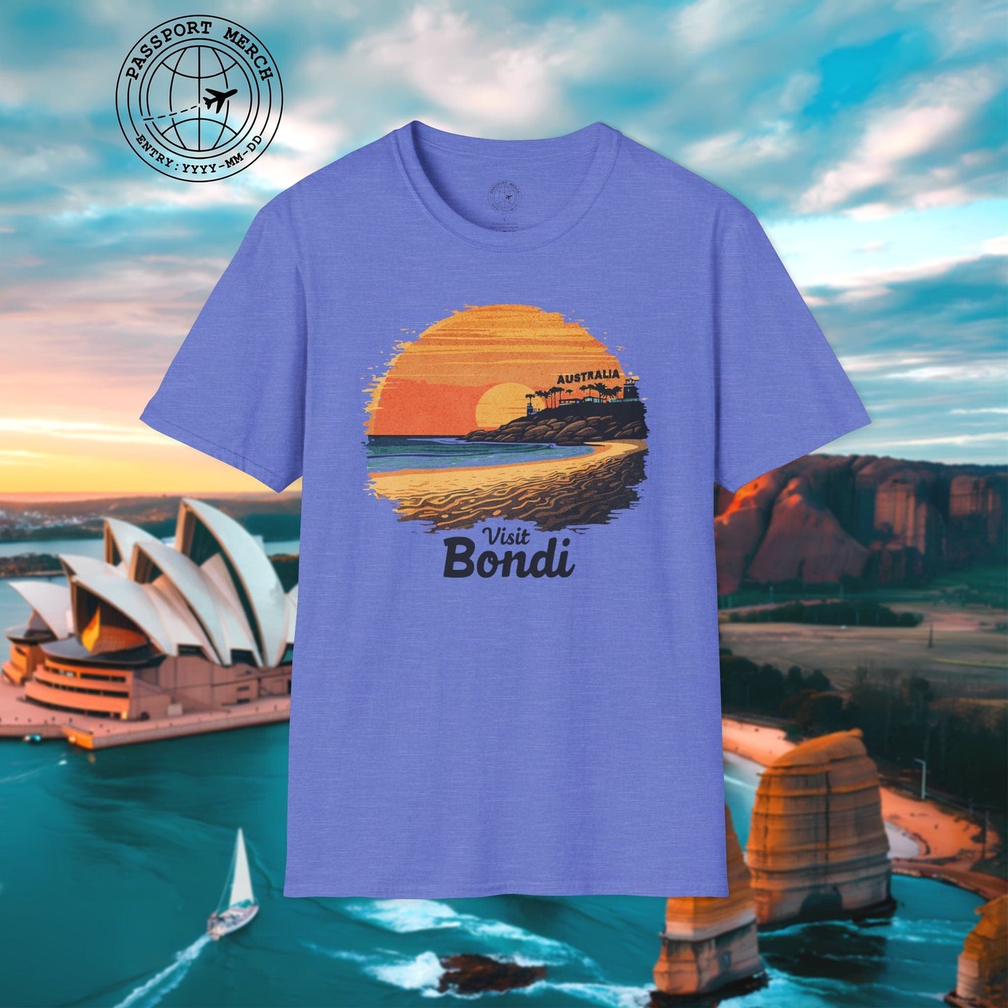 Visit Bondi Beach, Australia T-Shirt