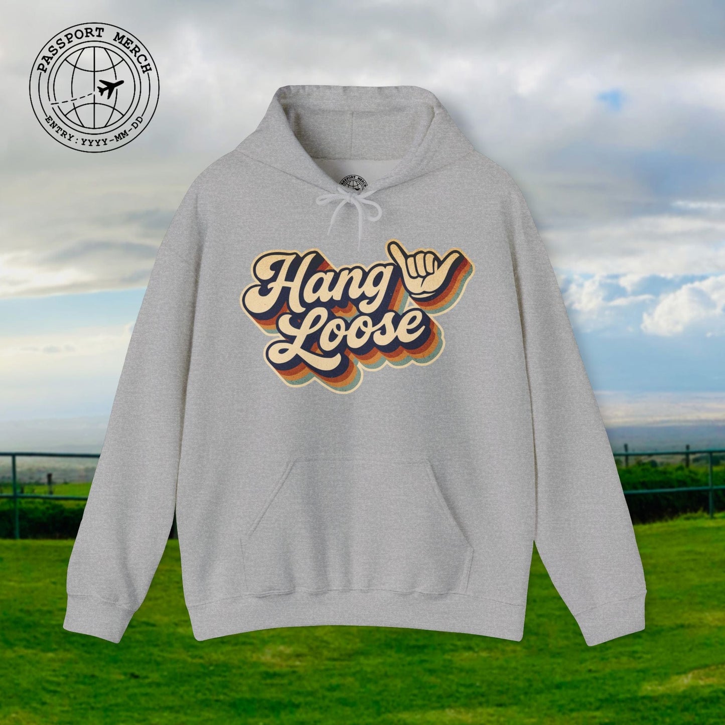 Classic 70s, Hang Loose, Hawaii Hoodie