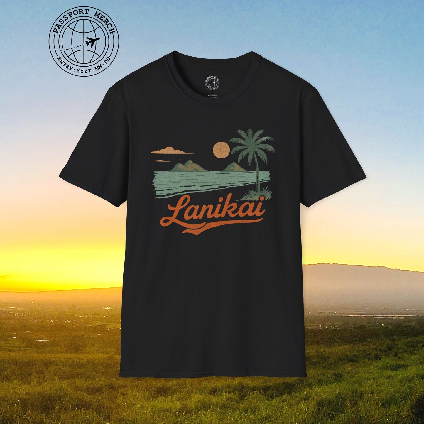 Vintage Lanikai, Oahu, Hawaii T-Shirt