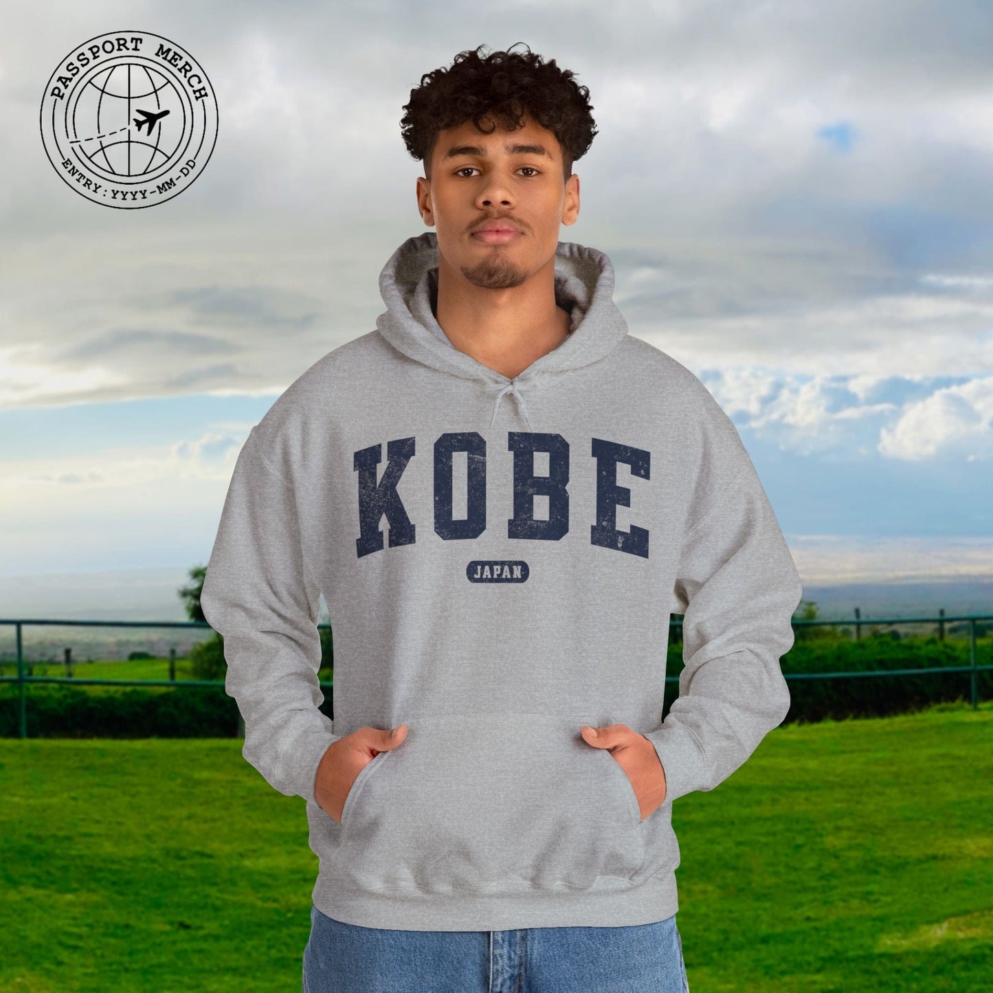 Classic Athletic (Bucket List Edition), Kobe, Japan Hoodie
